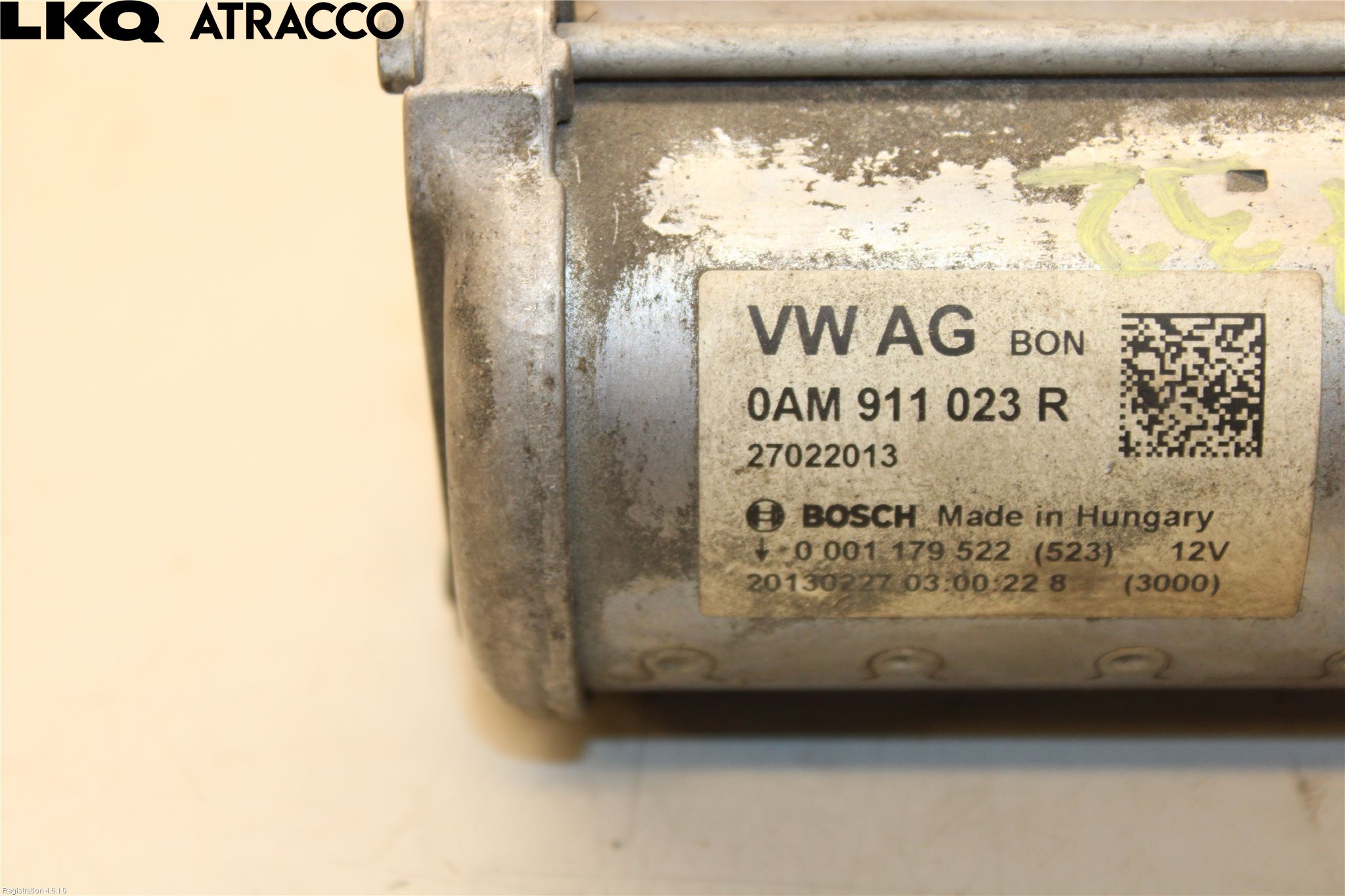 Audi A3/S3 05-13 Startmotor