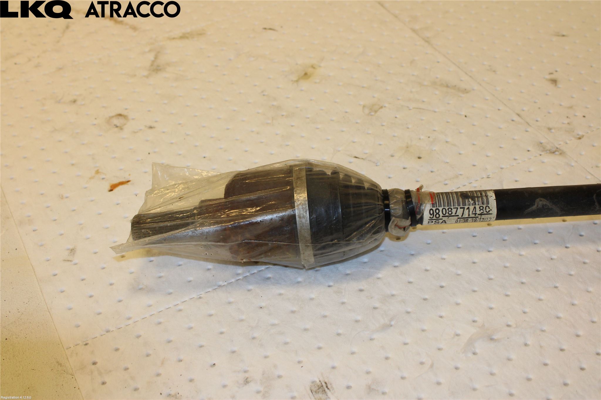 Citroen C4 GRAND PICASSO 14-18 Drivaksel Foran Kompl Venstre