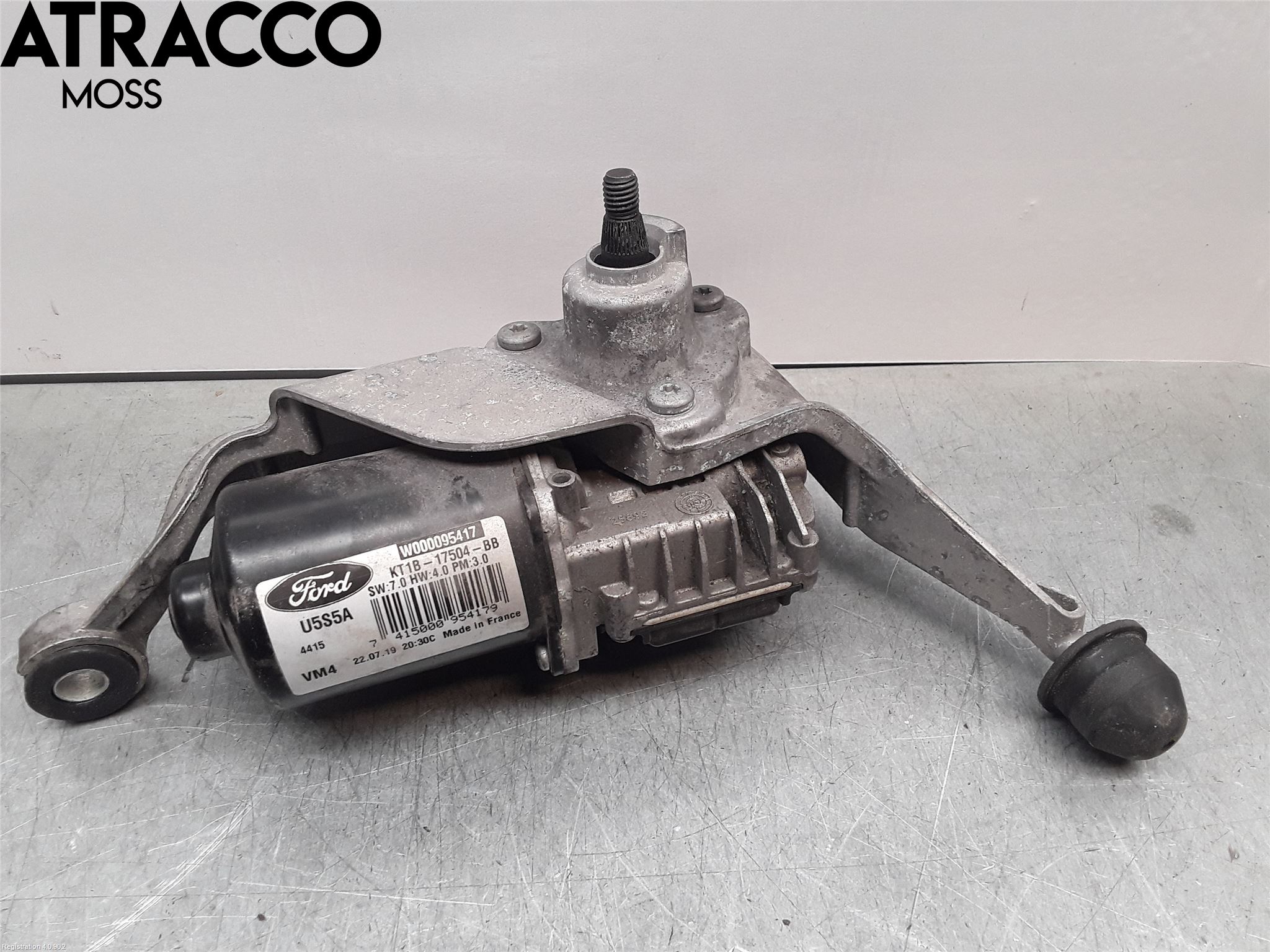 Ford TRANSIT/TOURNEO CONNECT 13-22 Viskermotor Frontrute