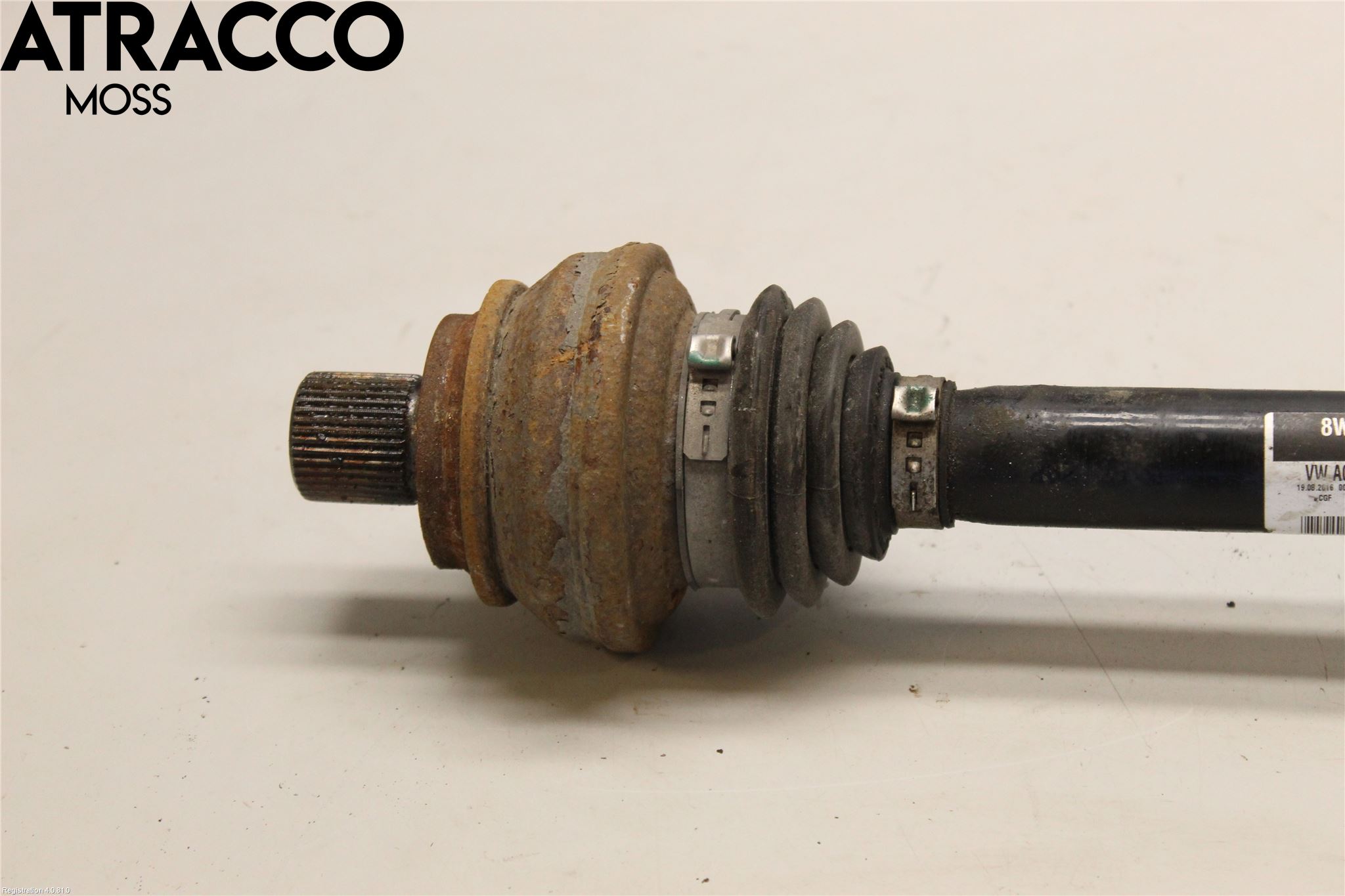 Audi A4/S4 B9 16-19 Drivaksel Bak Kompl Høyre