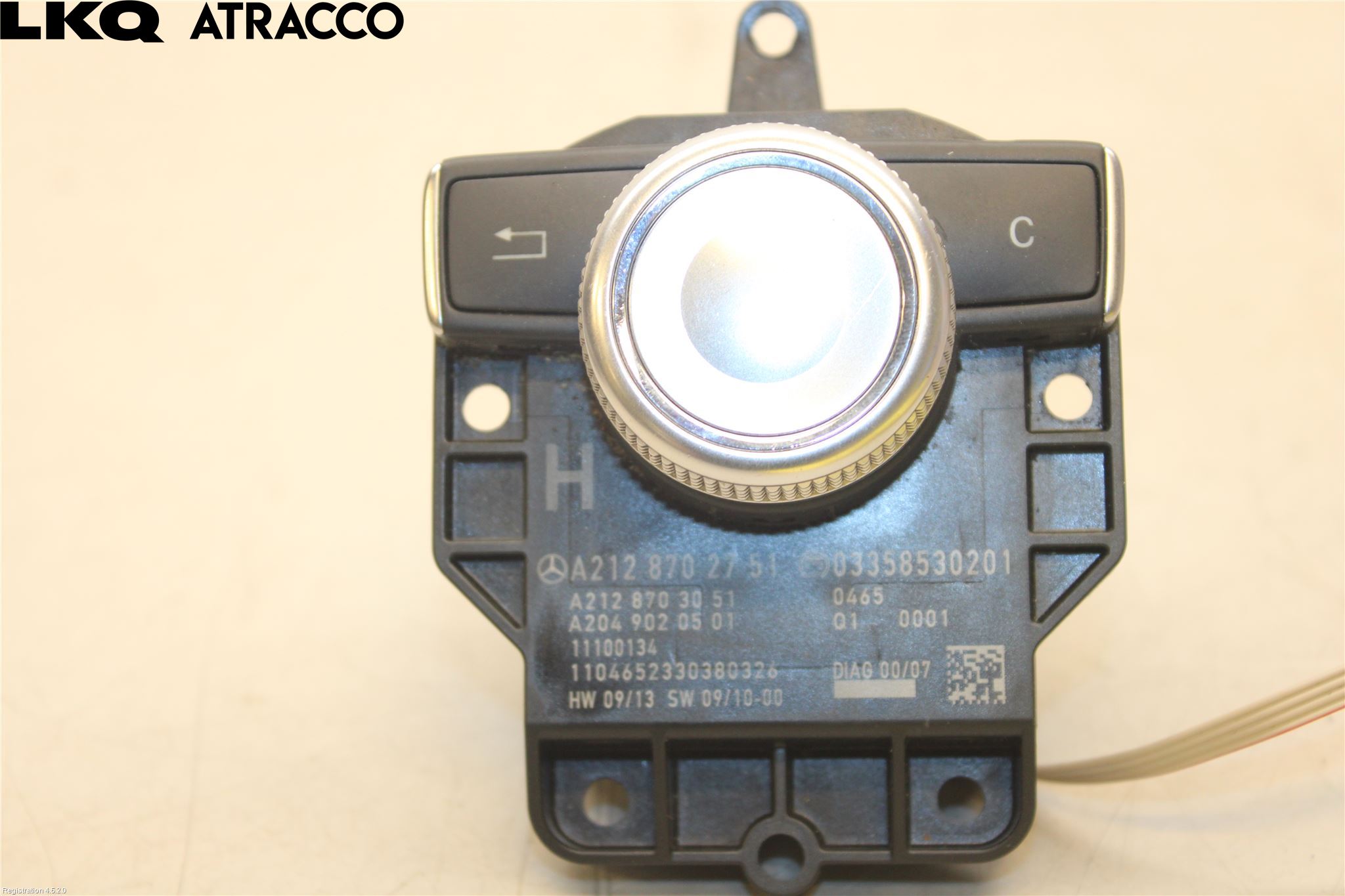 Mercedes-Benz MB E-KLASS (W212) 09-16 Bryter Multifunksjon