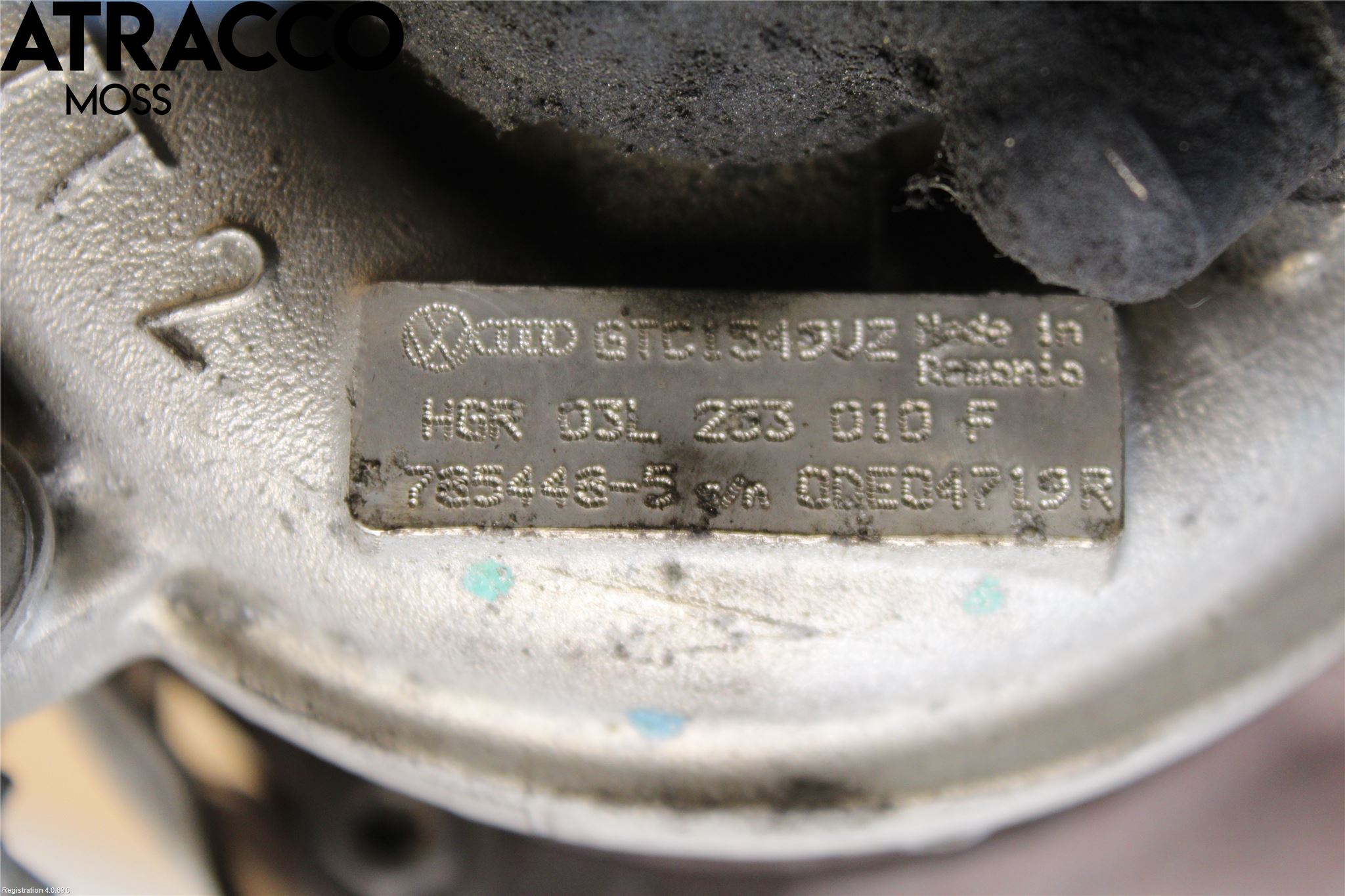 Volkswagen VW TOURAN 10-15 Turboaggregat