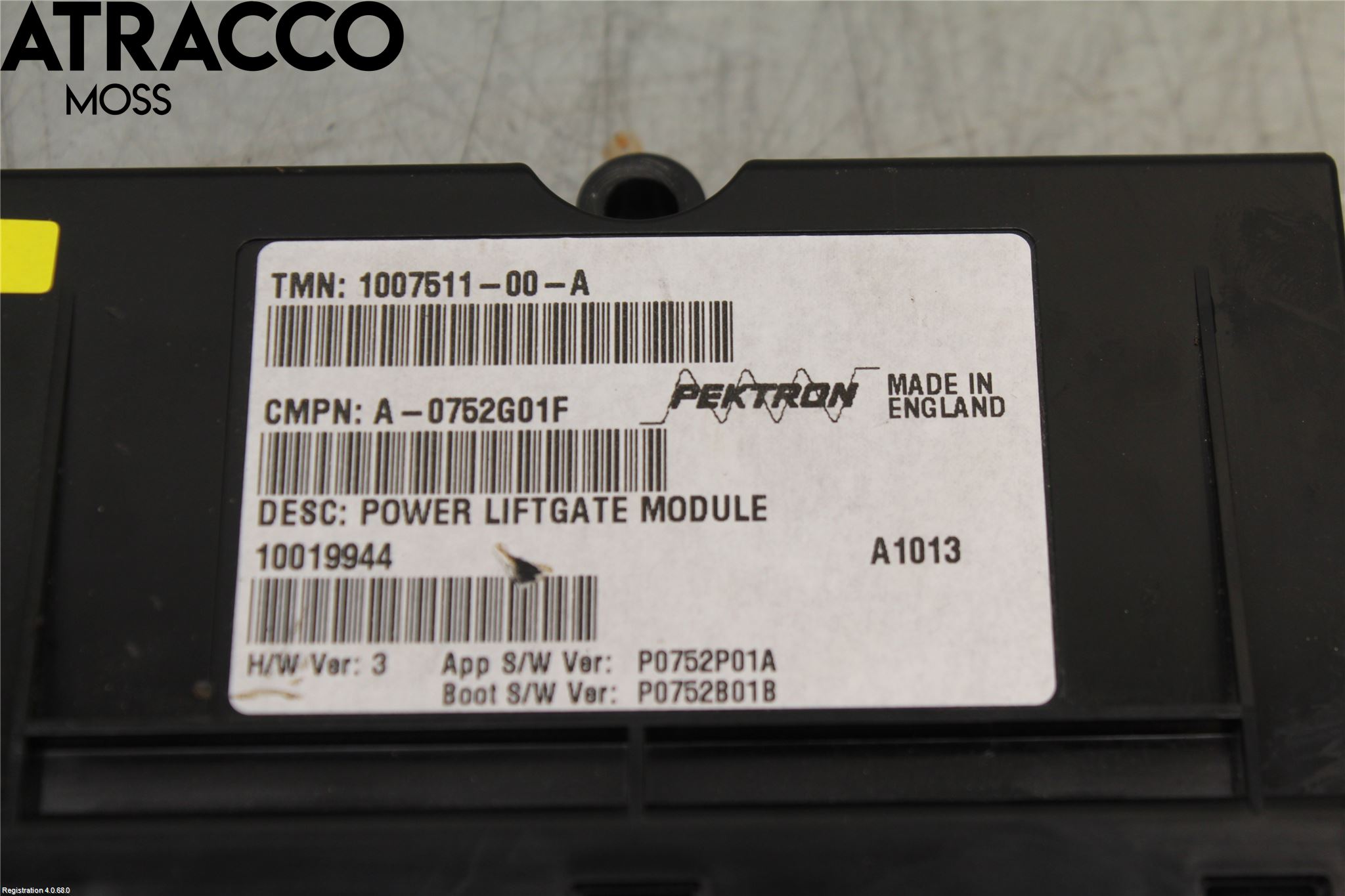 Tesla MODEL S 13- Styreenhet Bakluke