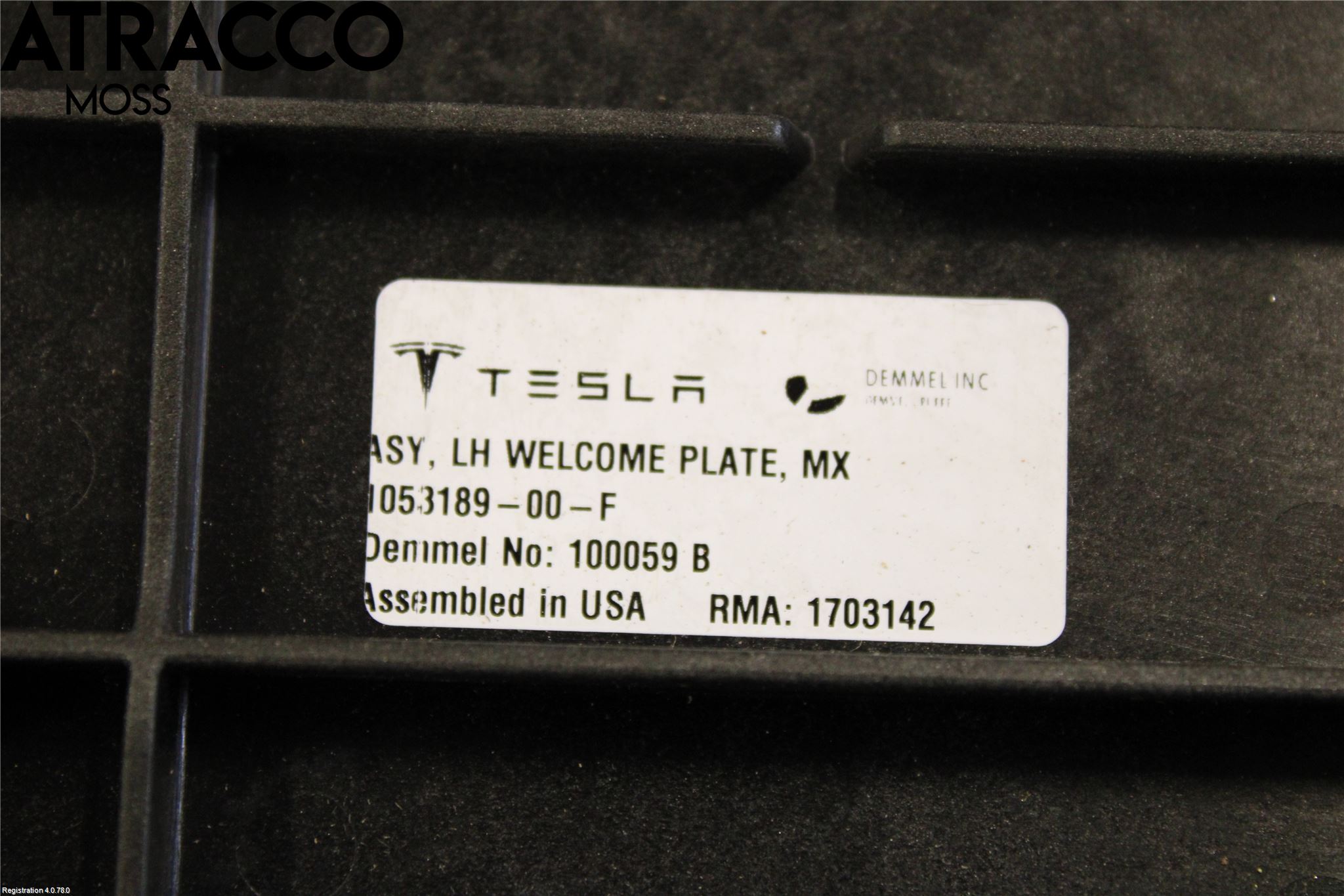 Tesla MODEL X 16- Innr Terskel Innstigning