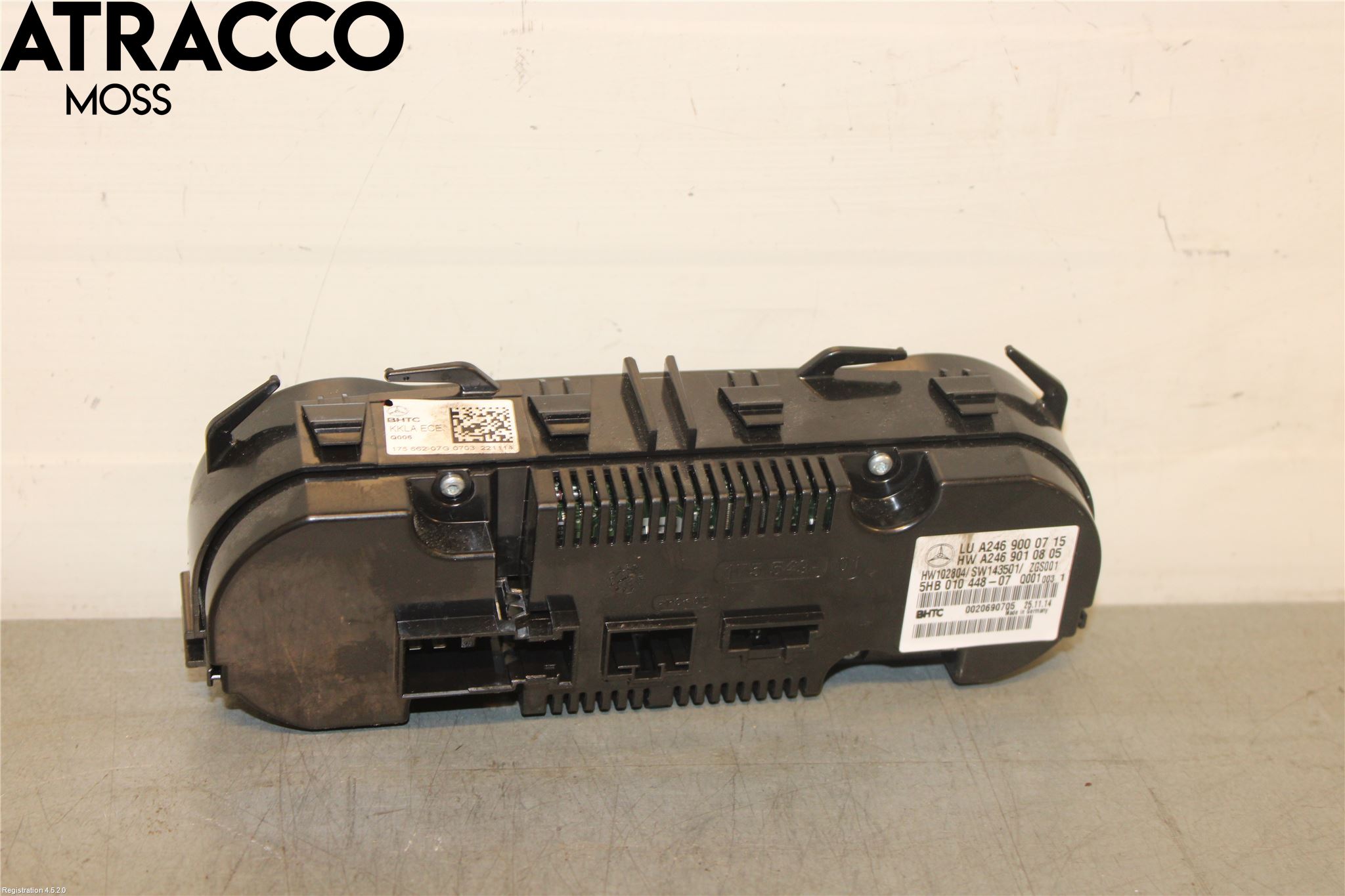 Mercedes-Benz MB A-KLASS (W176) 13-18 Varme Ac Betjening-Display