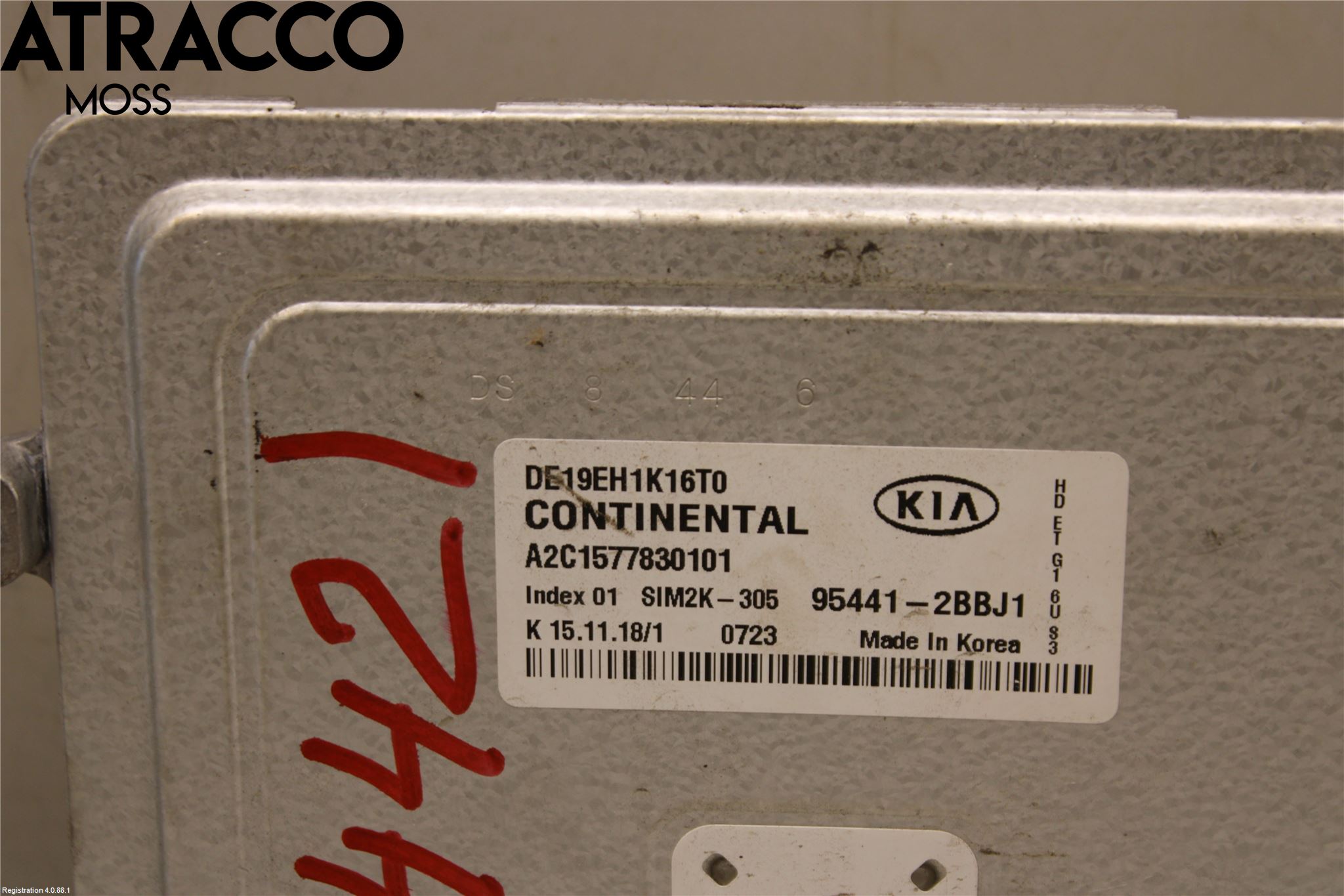 Kia NIRO (DE) 17-22 Styreenhet Gearkasse