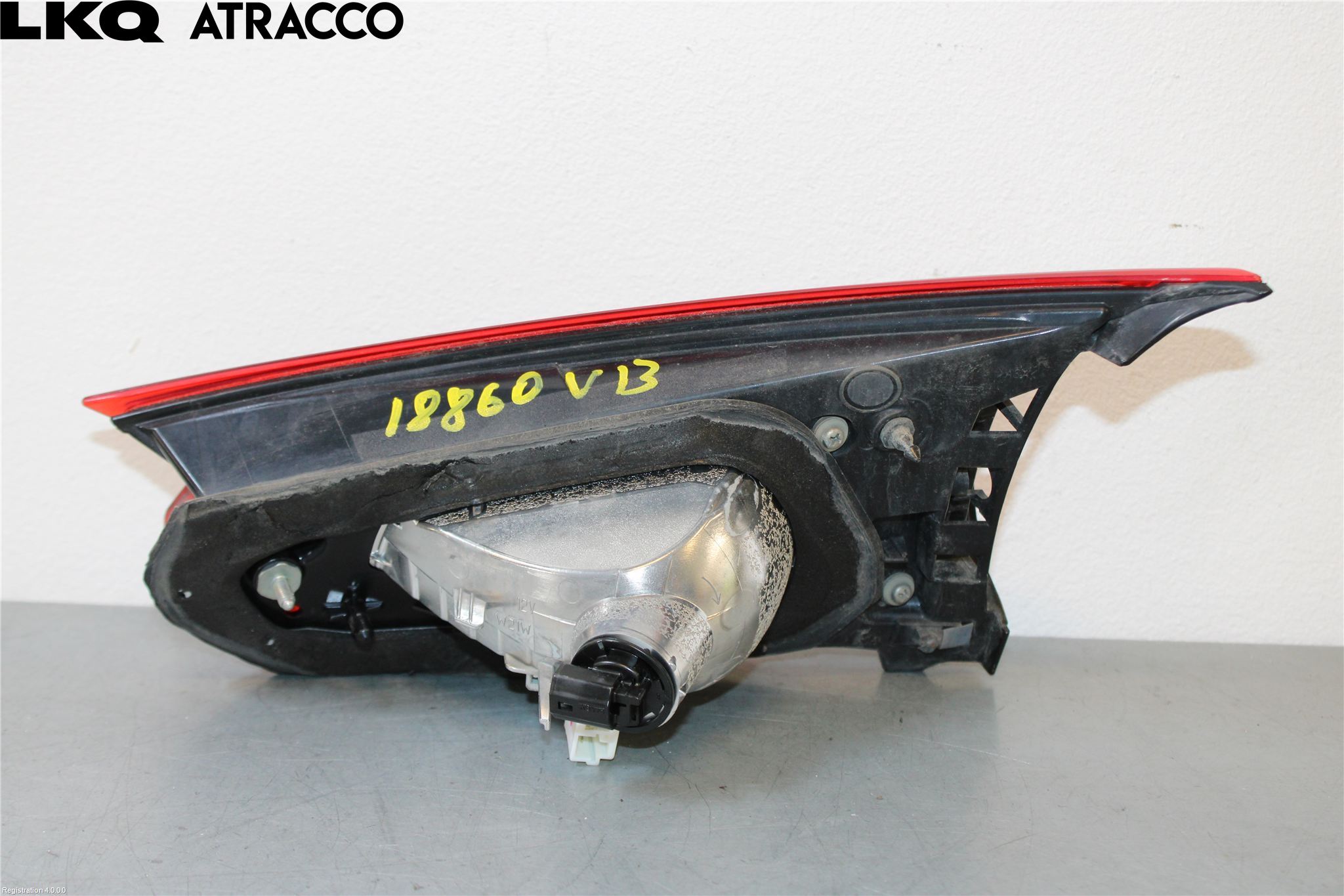 Mazda 3 III 14-19 Baklykt Venstre  På Luke(Indre