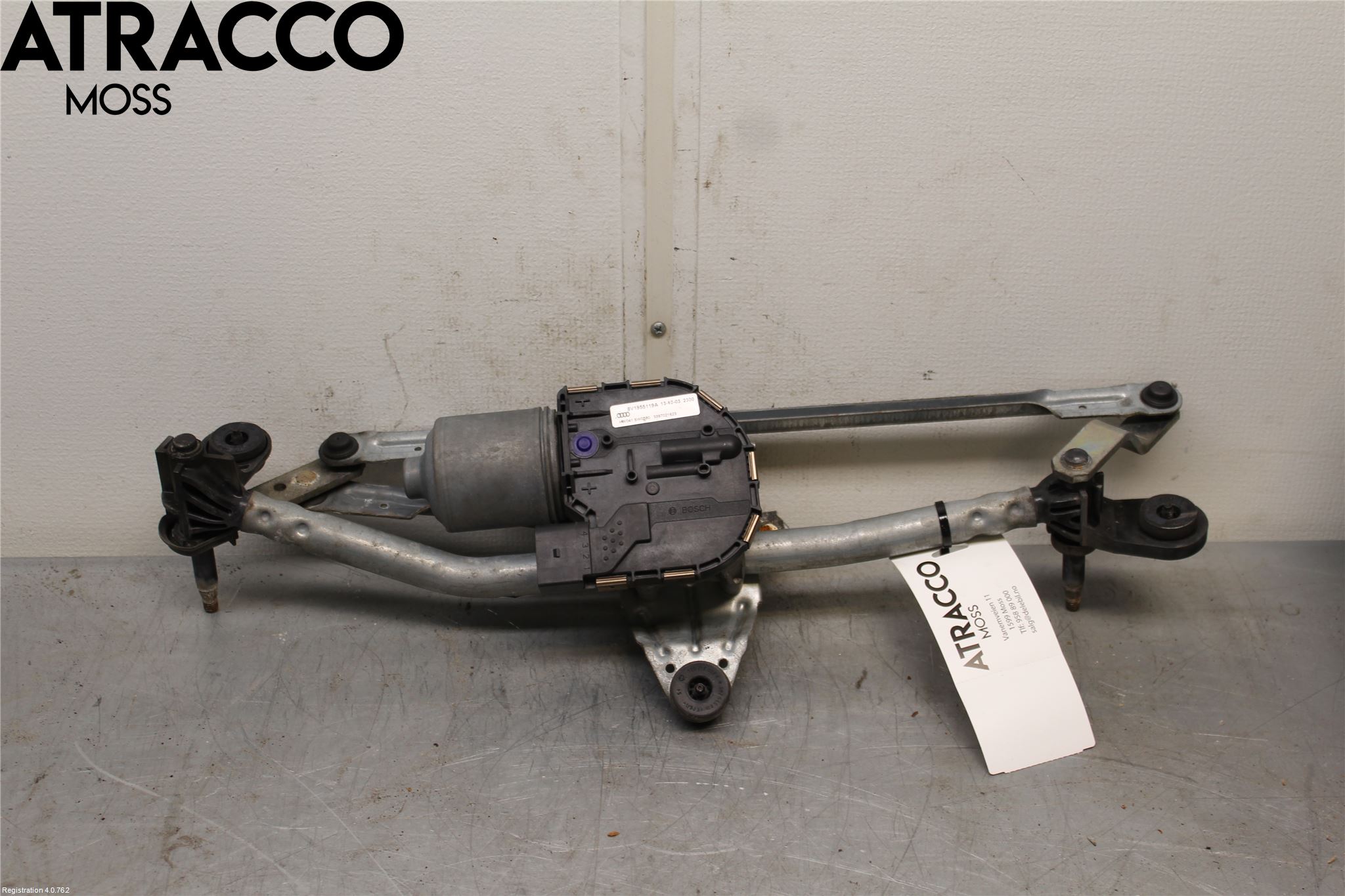 Audi A3/S3 8V 13-20 Viskermotor Frontrute