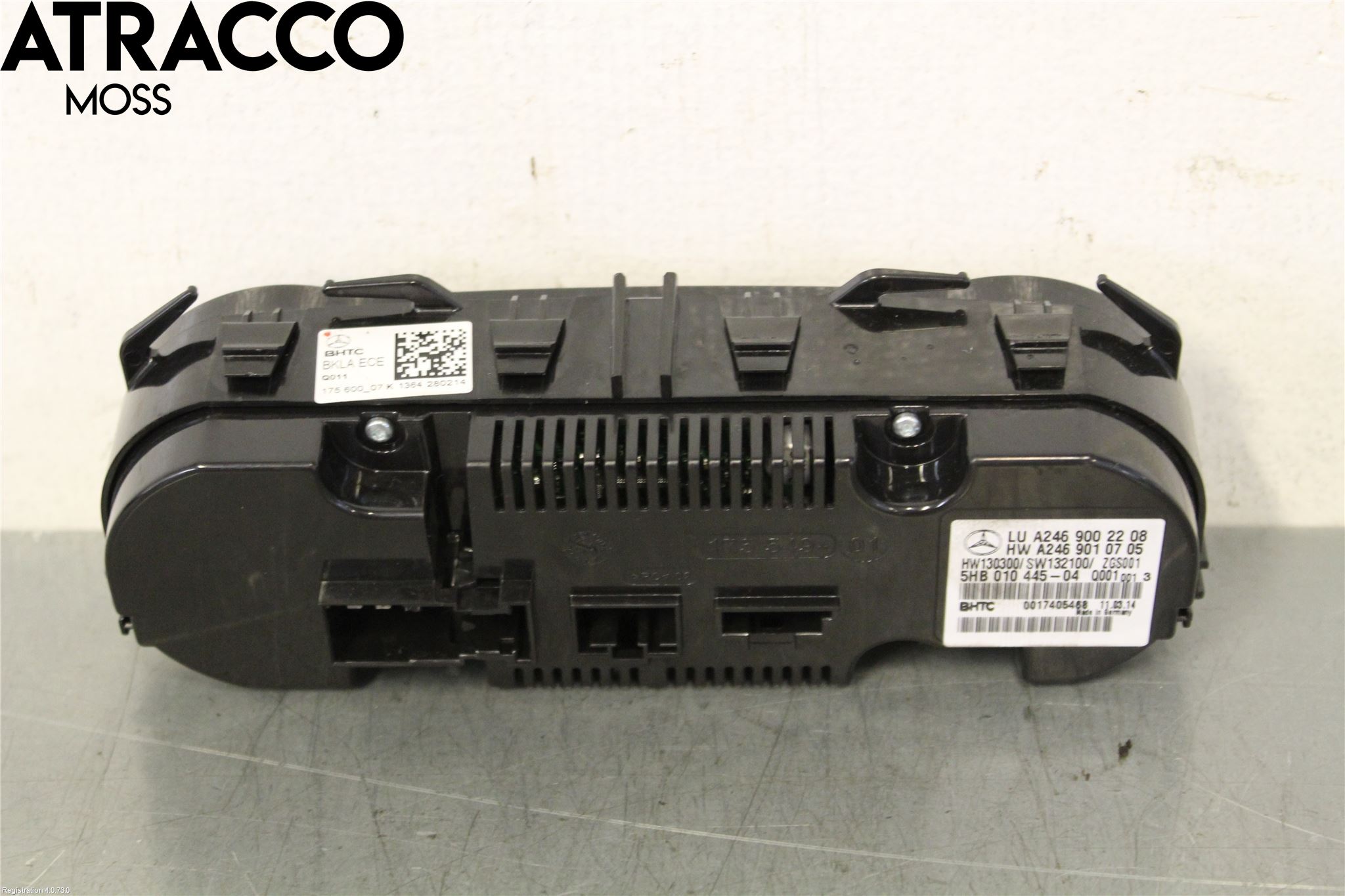 Mercedes-Benz MB A-KLASS (W176) 13-18 Varme Ac Betjening-Display