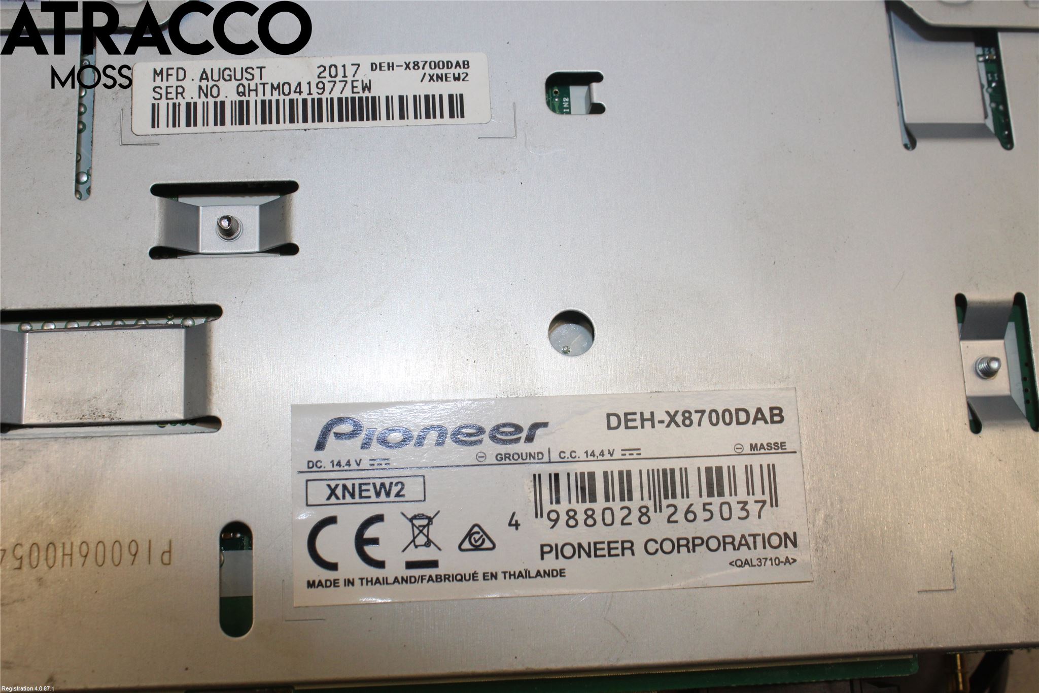 Mitsubishi OUTLANDER 01-07 Stereo Dvd Spiller