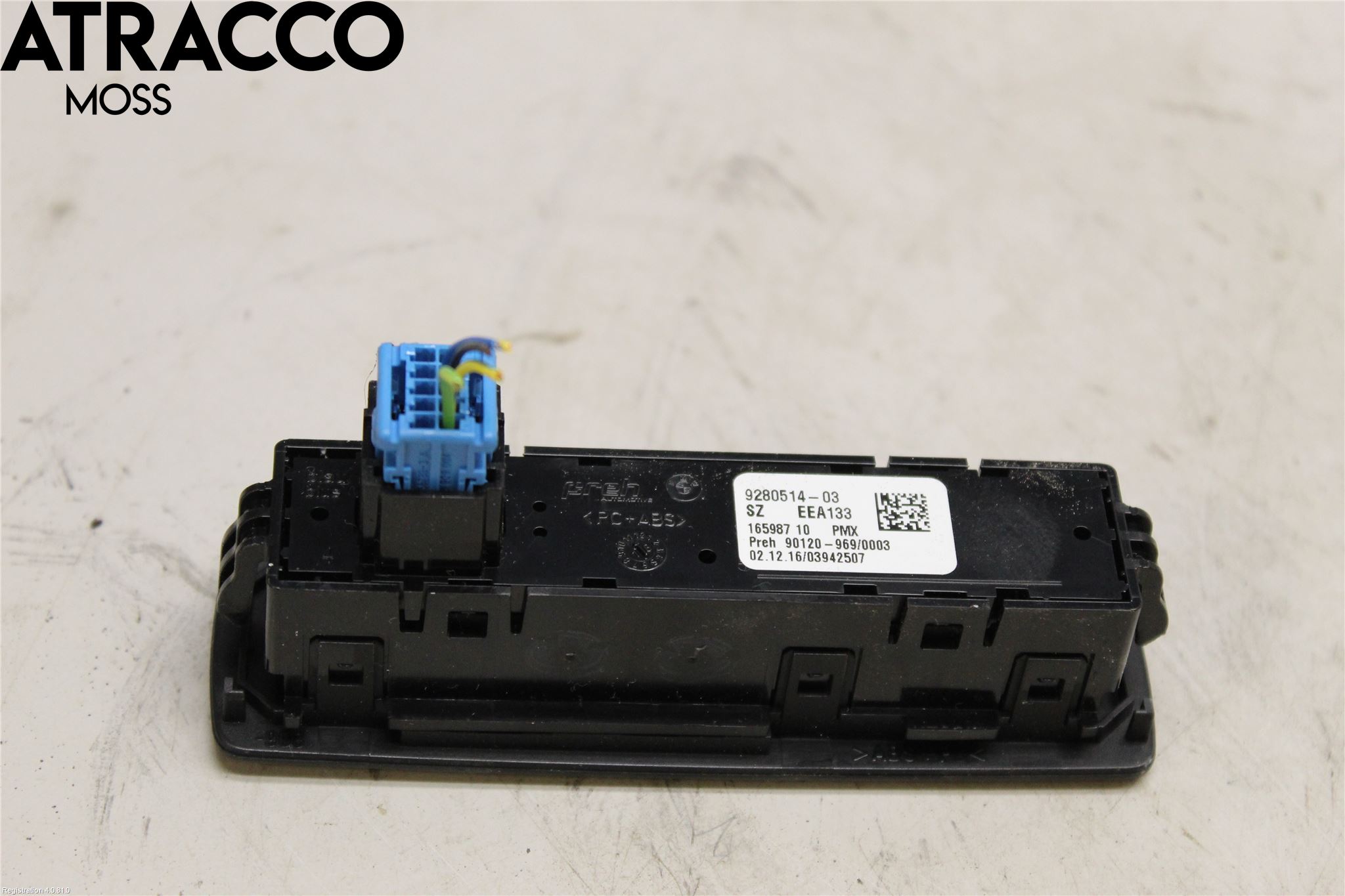 BMW i3 I01 13-22 Bryter Multifunksjon