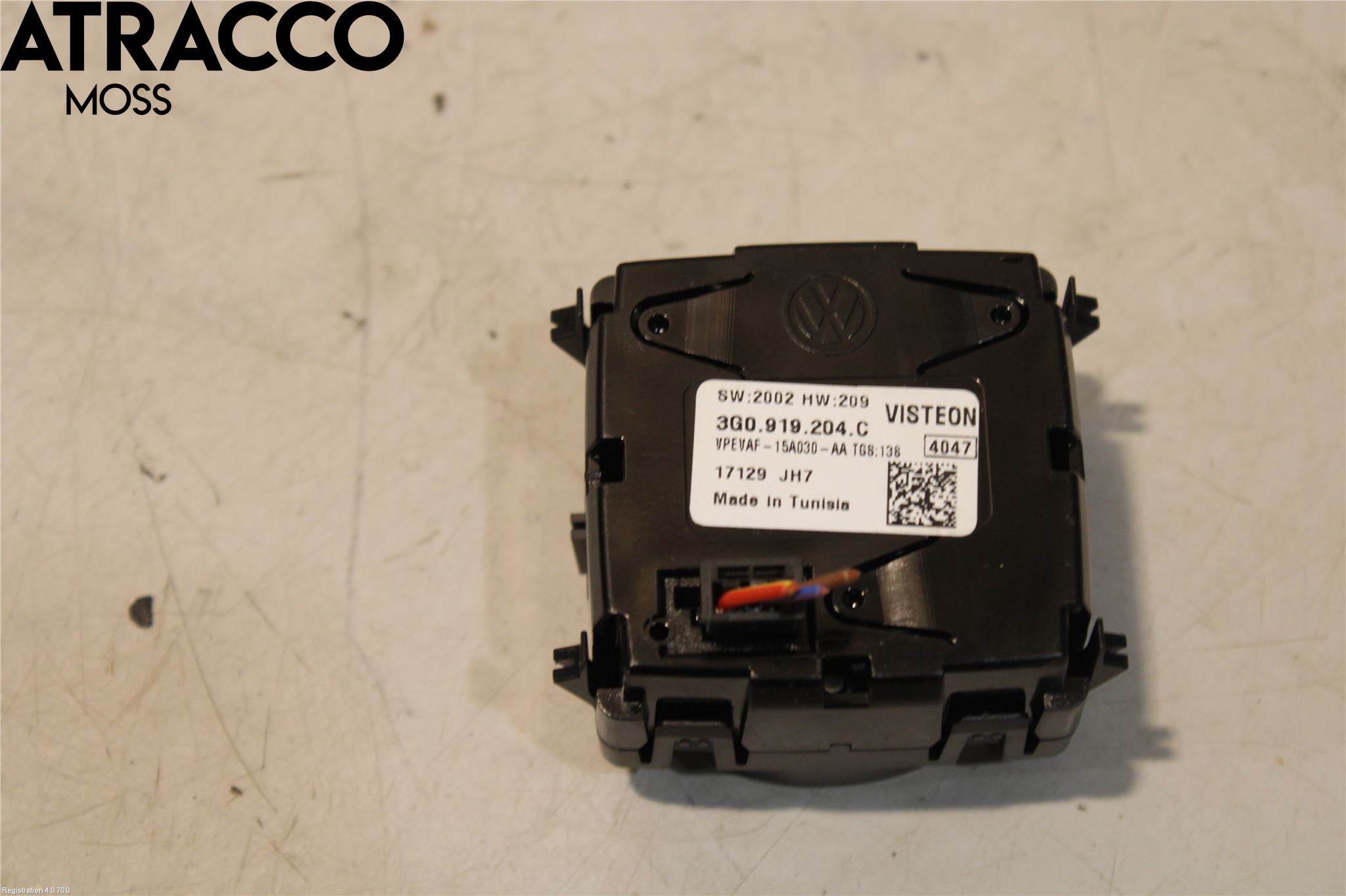 Volkswagen VW PASSAT 15-19 Instr Klokke