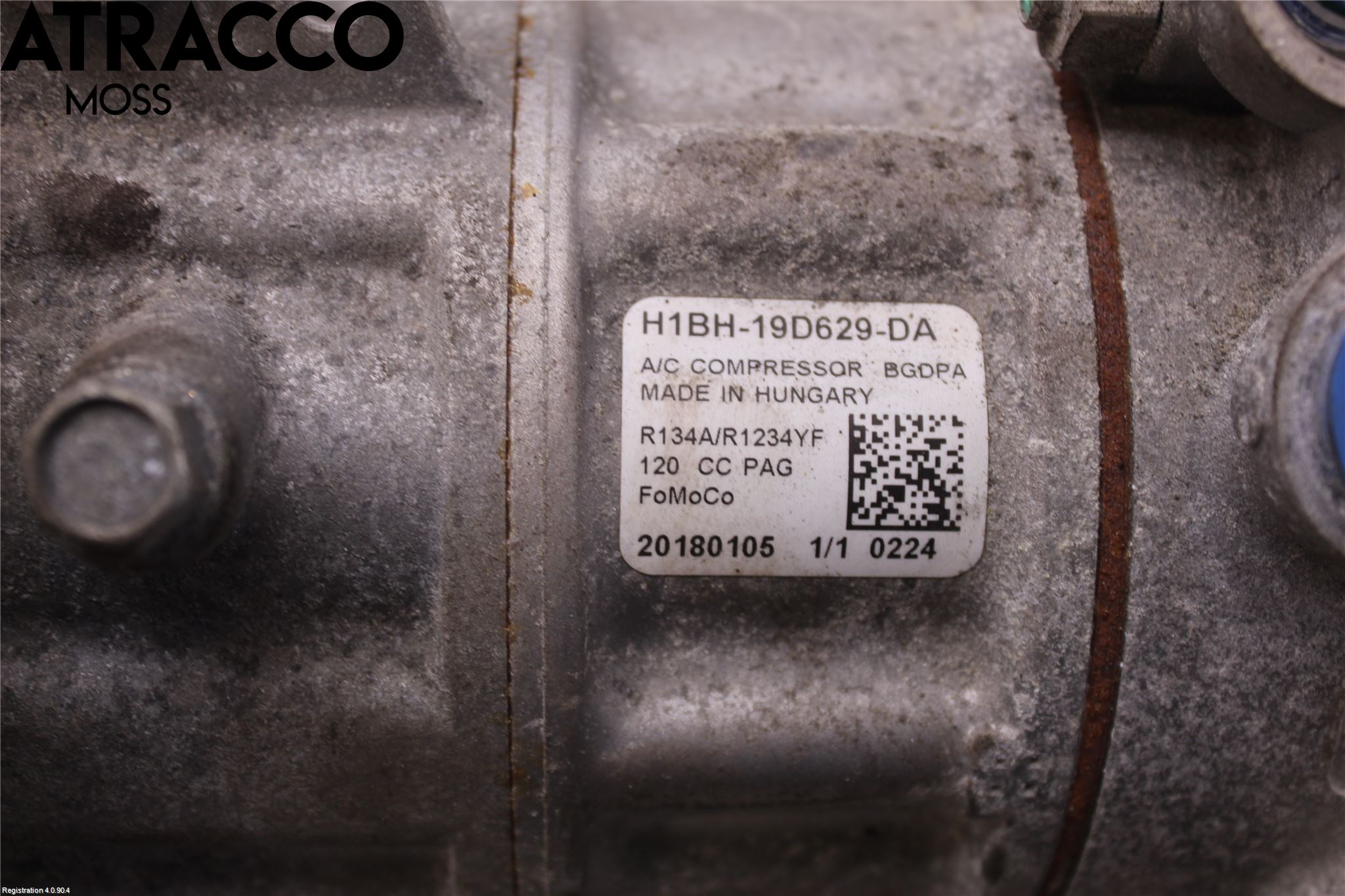 Ford FIESTA (VII) 18-23 Varme Ac Kompressor