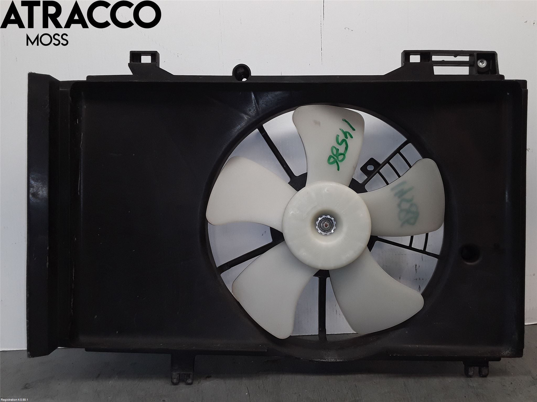 Mazda 2 (DE) 08-15 Kjølevifte Elektrisk