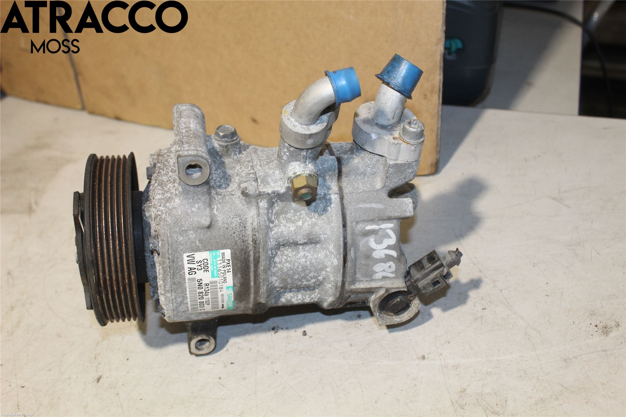 Volkswagen VW JETTA V 06-10 Varme Ac Kompressor