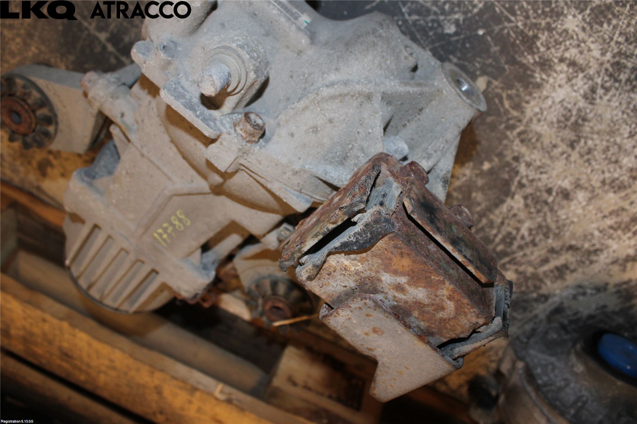 Citroen C4 GRAND PICASSO 07-13 Bakaksel Kardang Bak -Diff