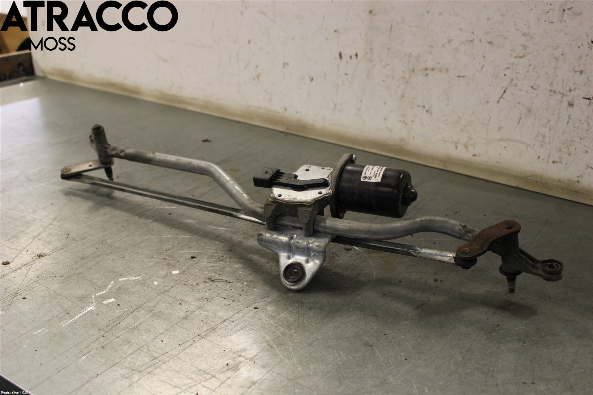 Volkswagen VW TRANSP/CARAVELLE (T5) 04-15 Viskermotor Frontrute