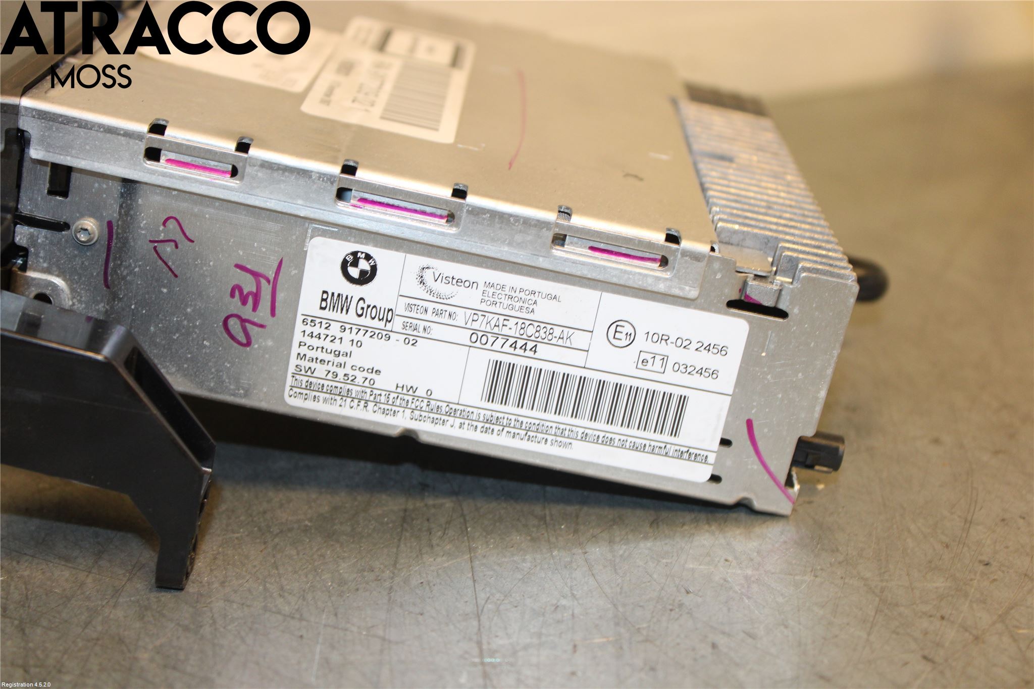 BMW 1 E87/81 5D/3D 03-11 Stereo Radio Med Cd