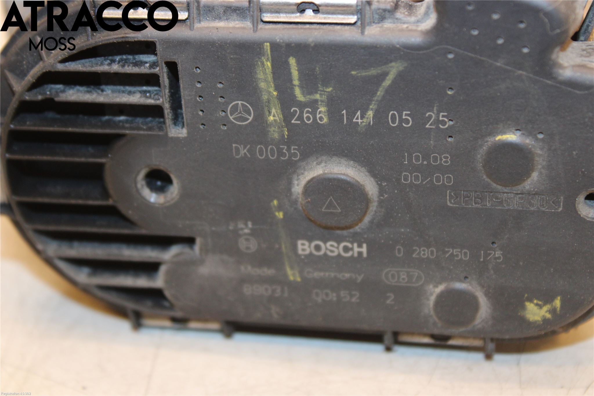 Mercedes-Benz MB B-KLASS (W245) 05-12 Inns Spjeldhus