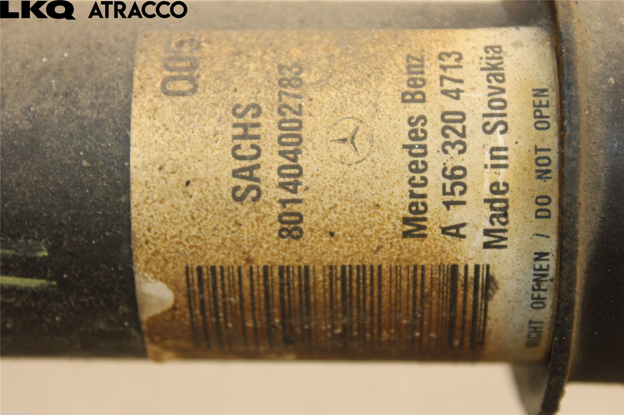 Mercedes-Benz MB GLA-KLASS (X156) 13-20 Fjærbein Foran Venstre