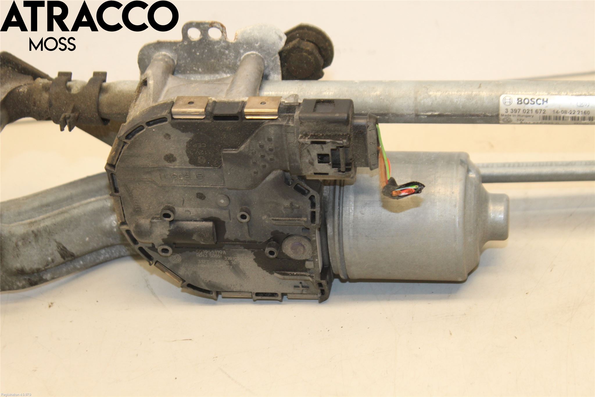 Volkswagen VW GOLF / E-GOLF VII 13-20 Viskermotor Frontrute