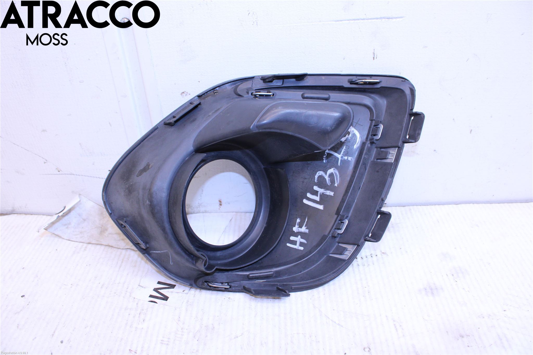 Mitsubishi ASX 10-22 Frontlykt Kurve-Tåkelys Ramme