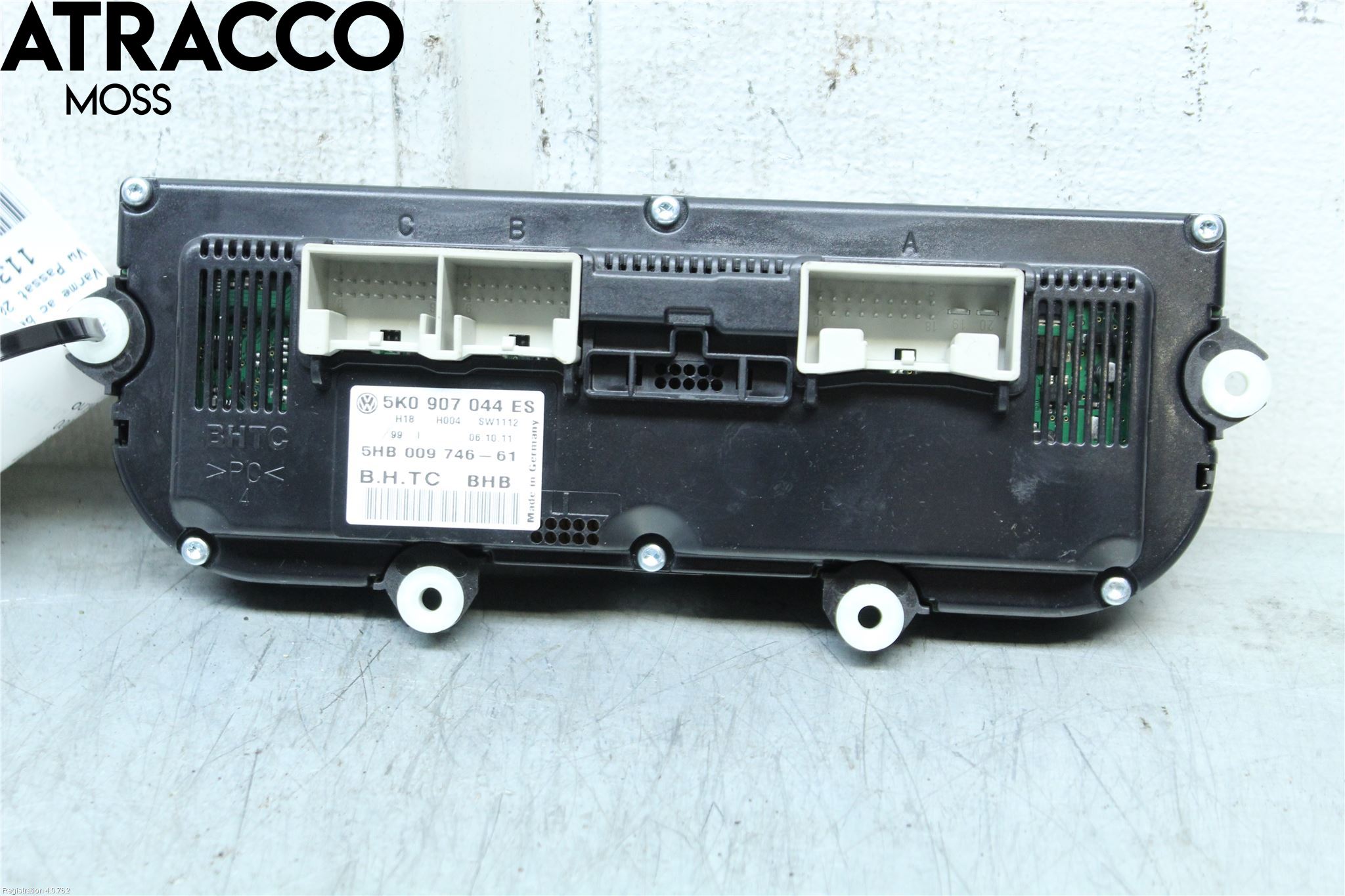 Volkswagen VW PASSAT 11-14 Varme Ac Betjening-Display