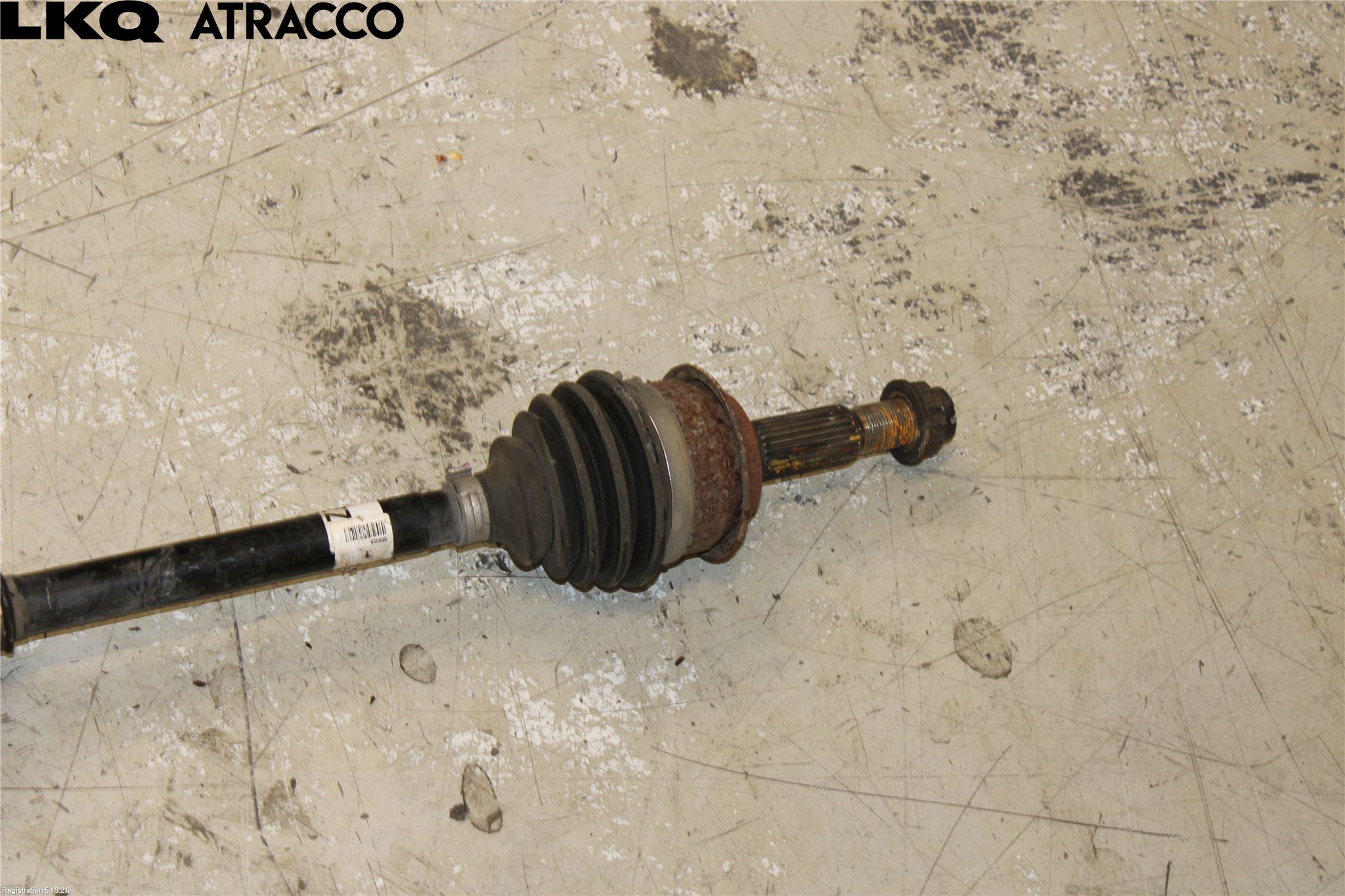 Toyota YARIS XP130 15-20 Drivaksel Foran Kompl Venstre