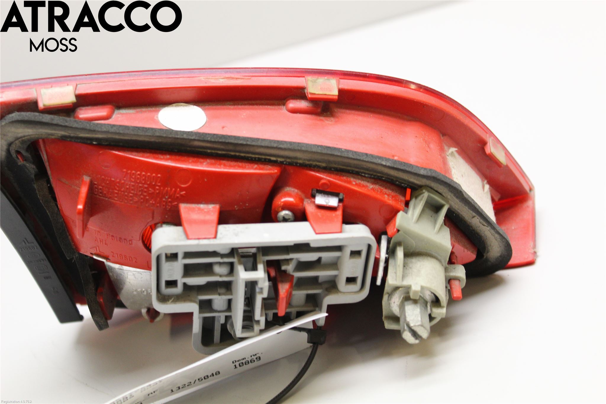 Audi A4/S4 08-11 Baklykt Høyre  På Luke(Indre)