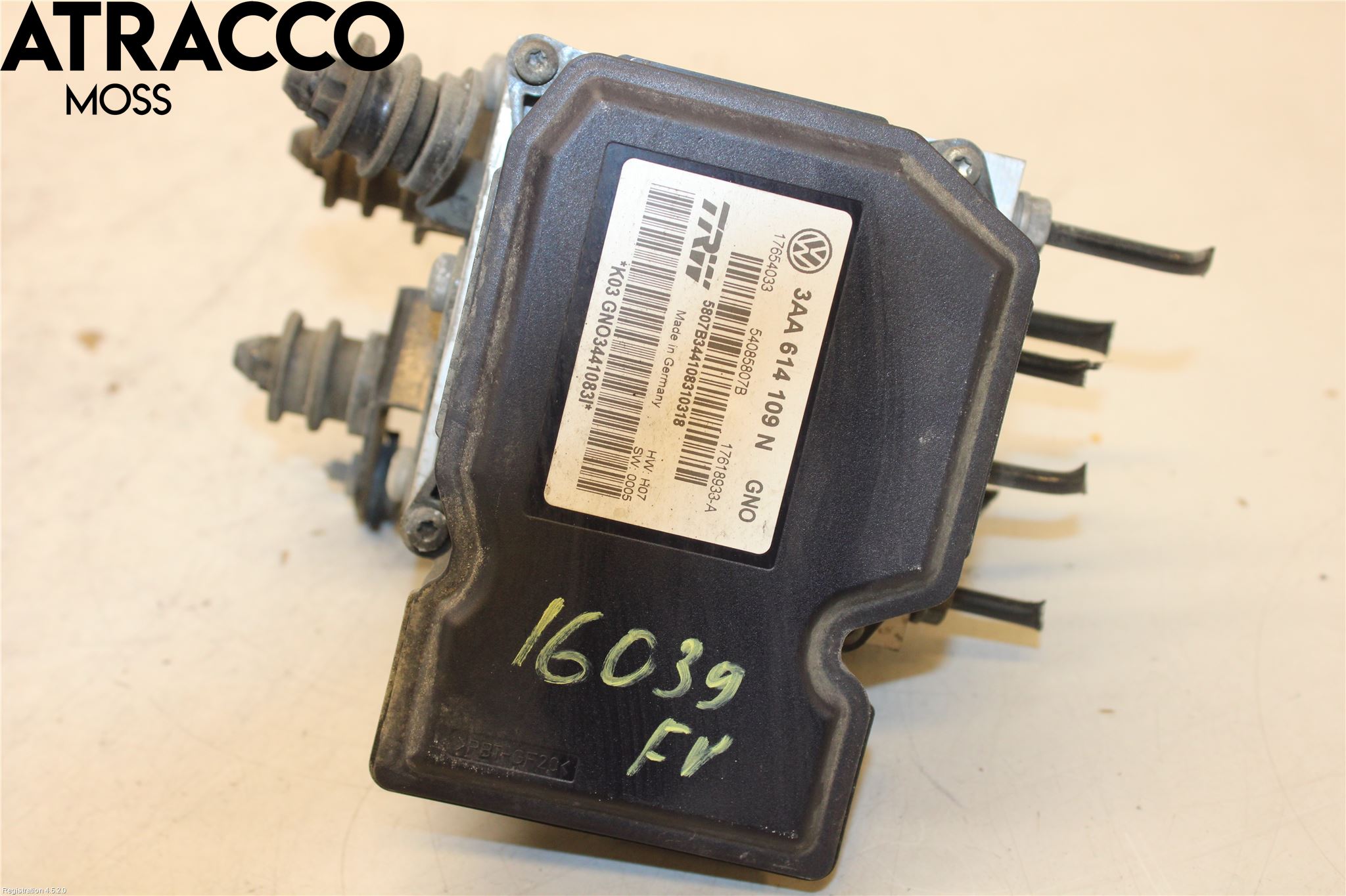 Volkswagen VW PASSAT 11-14 Abs Hydraulikkaggregat