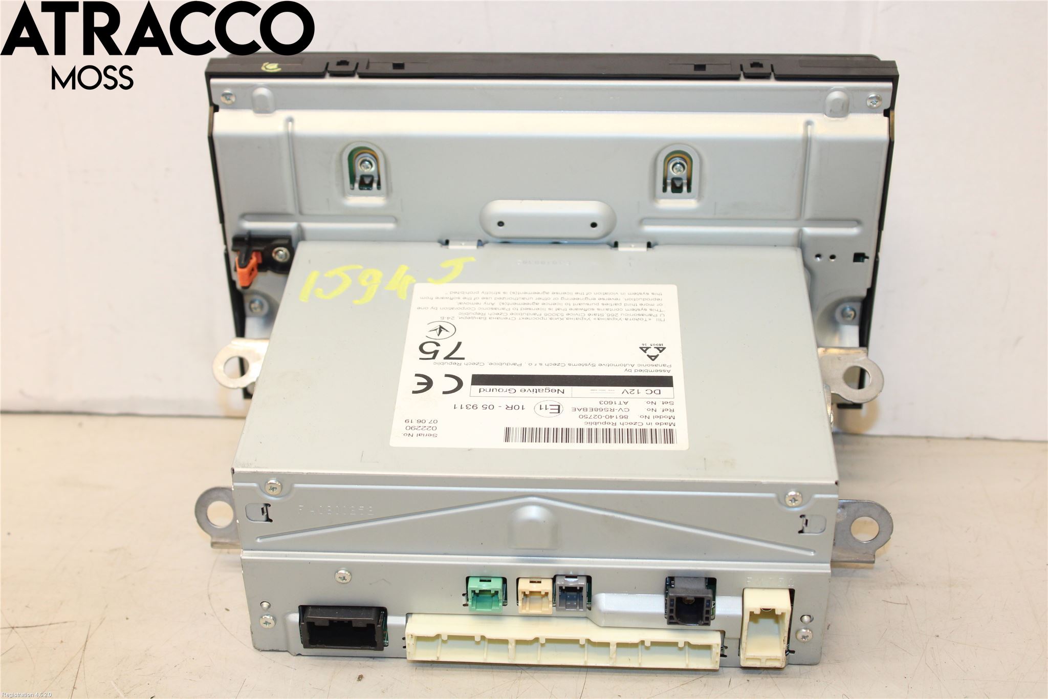 Toyota COROLLA 19- Stereo Radio Med Cd