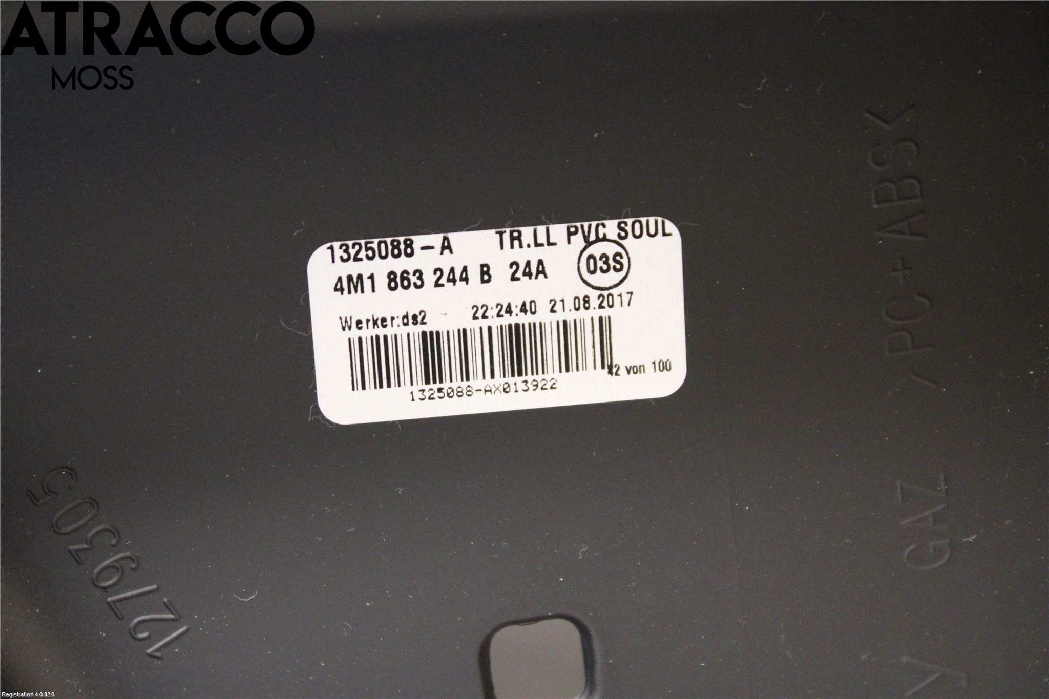 Audi Q7/SQ7 Innr Konsoll-Lomme