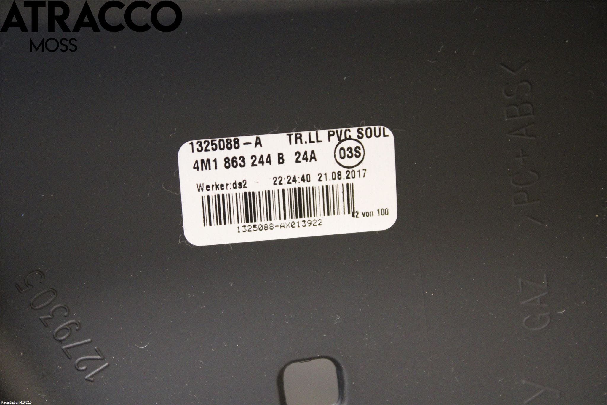 Audi Q7/SQ7 Innr Konsoll-Lomme