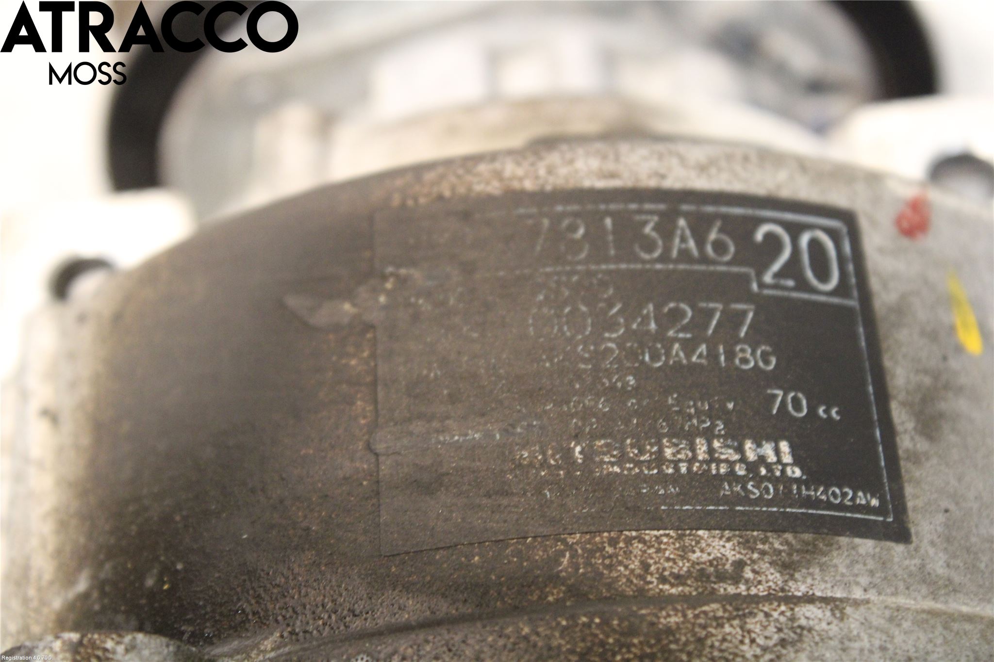 Mitsubishi ASX 10-22 Varme Ac Kompressor