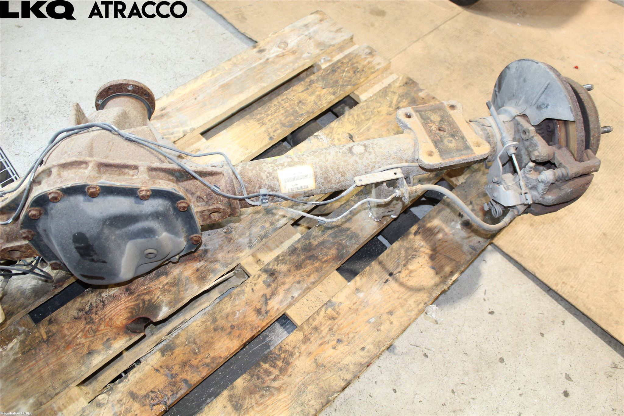 Ford TRANSIT    06-13 Bakaksel Feste Travers-Ramme