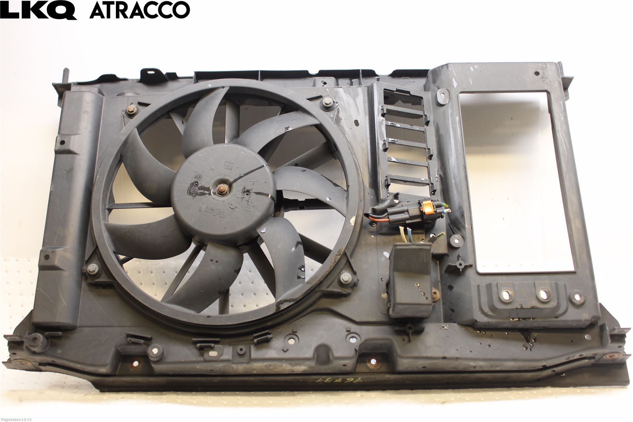 Citroen C4 GRAND PICASSO 07-13 Kjølevifte Elektrisk