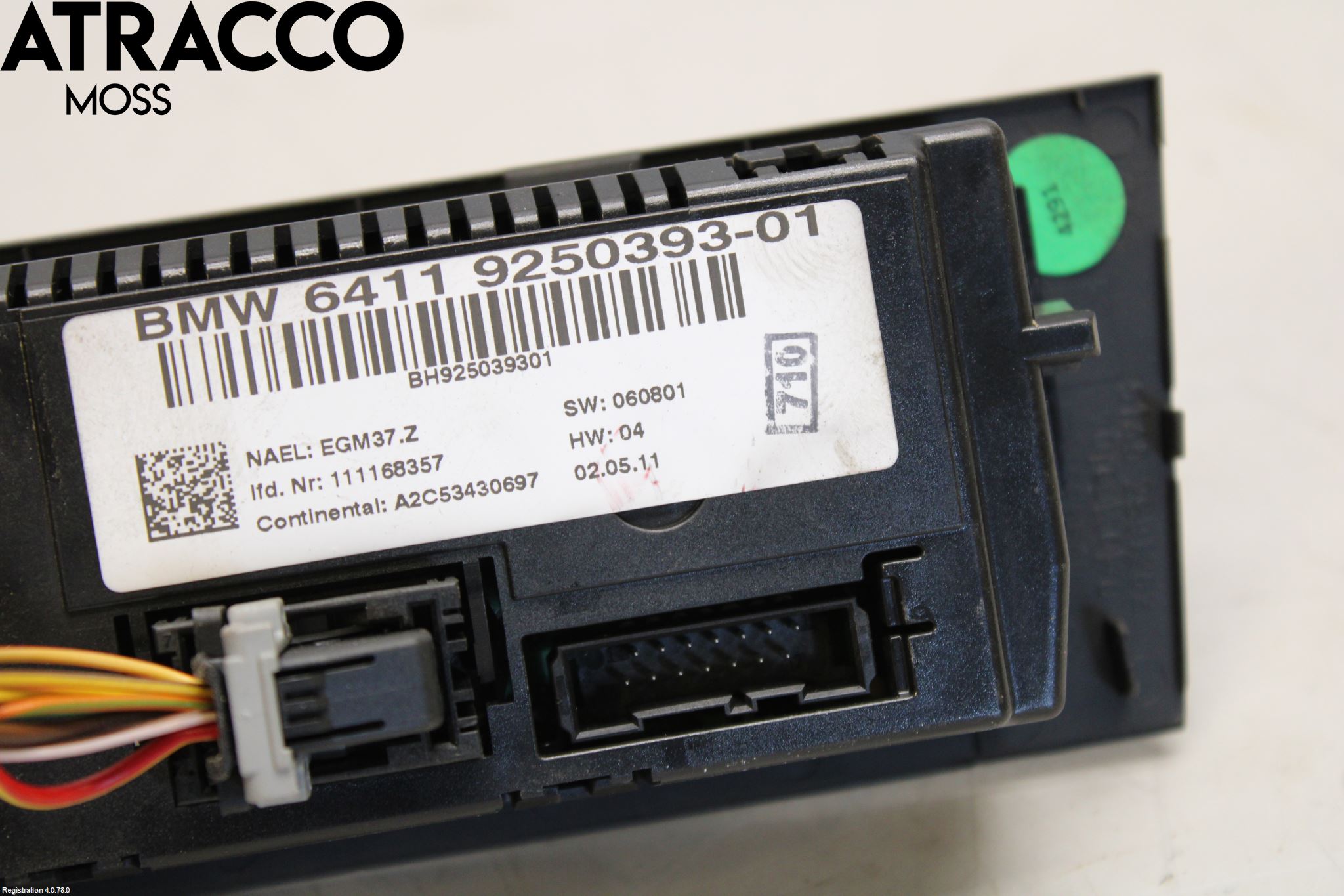 BMW X1 E84 10-15 Varme Ac Betjening-Display