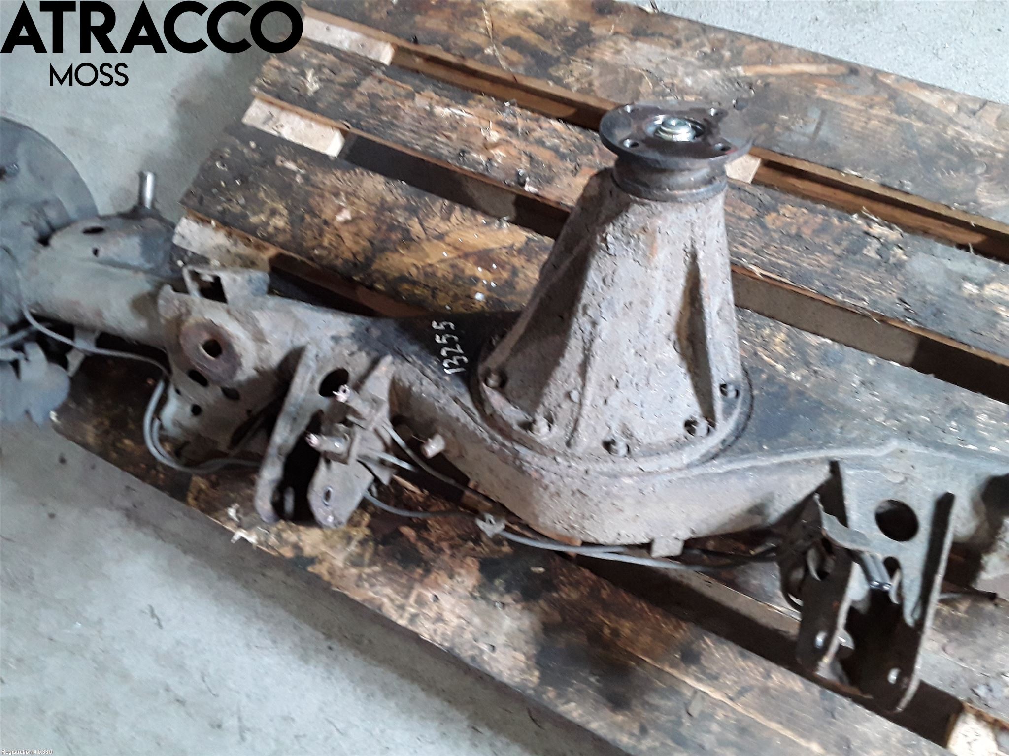 Toyota LANDCRUISER Bakaksel Feste Travers-Ramme