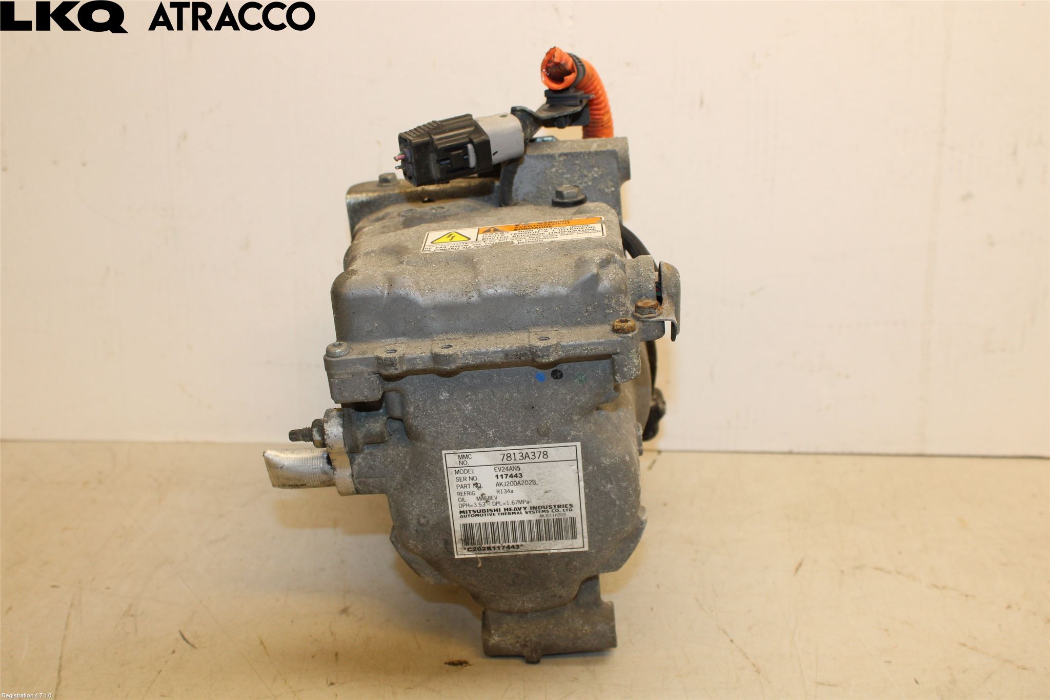 Mitsubishi OUTLANDER 13-21 Varme Ac Kompressor