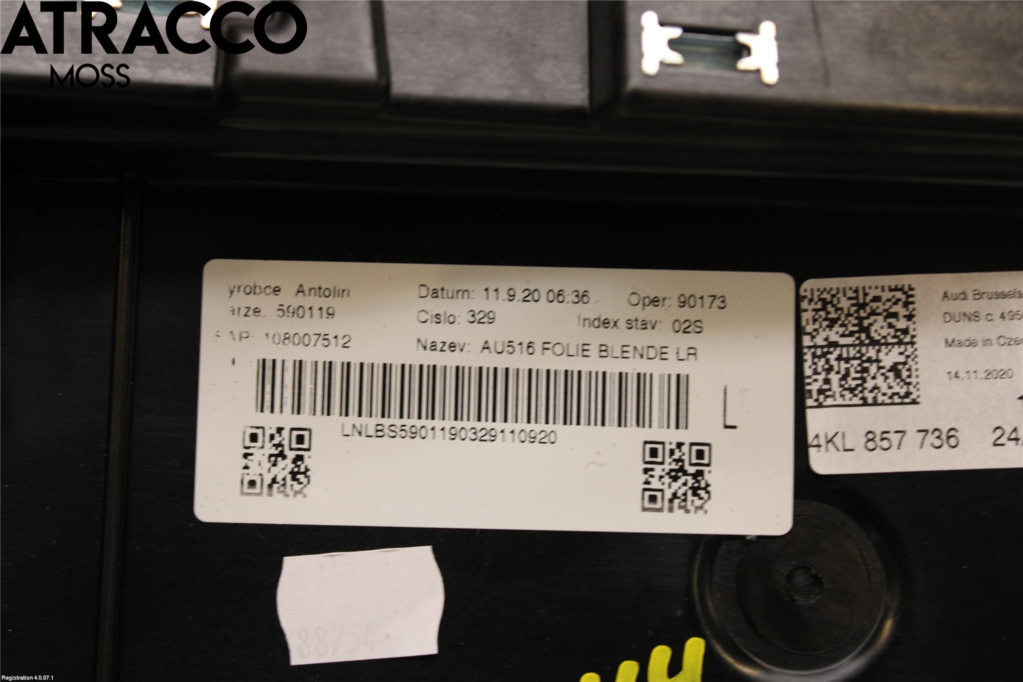 Audi E-TRON, S GE 19- Dashbord