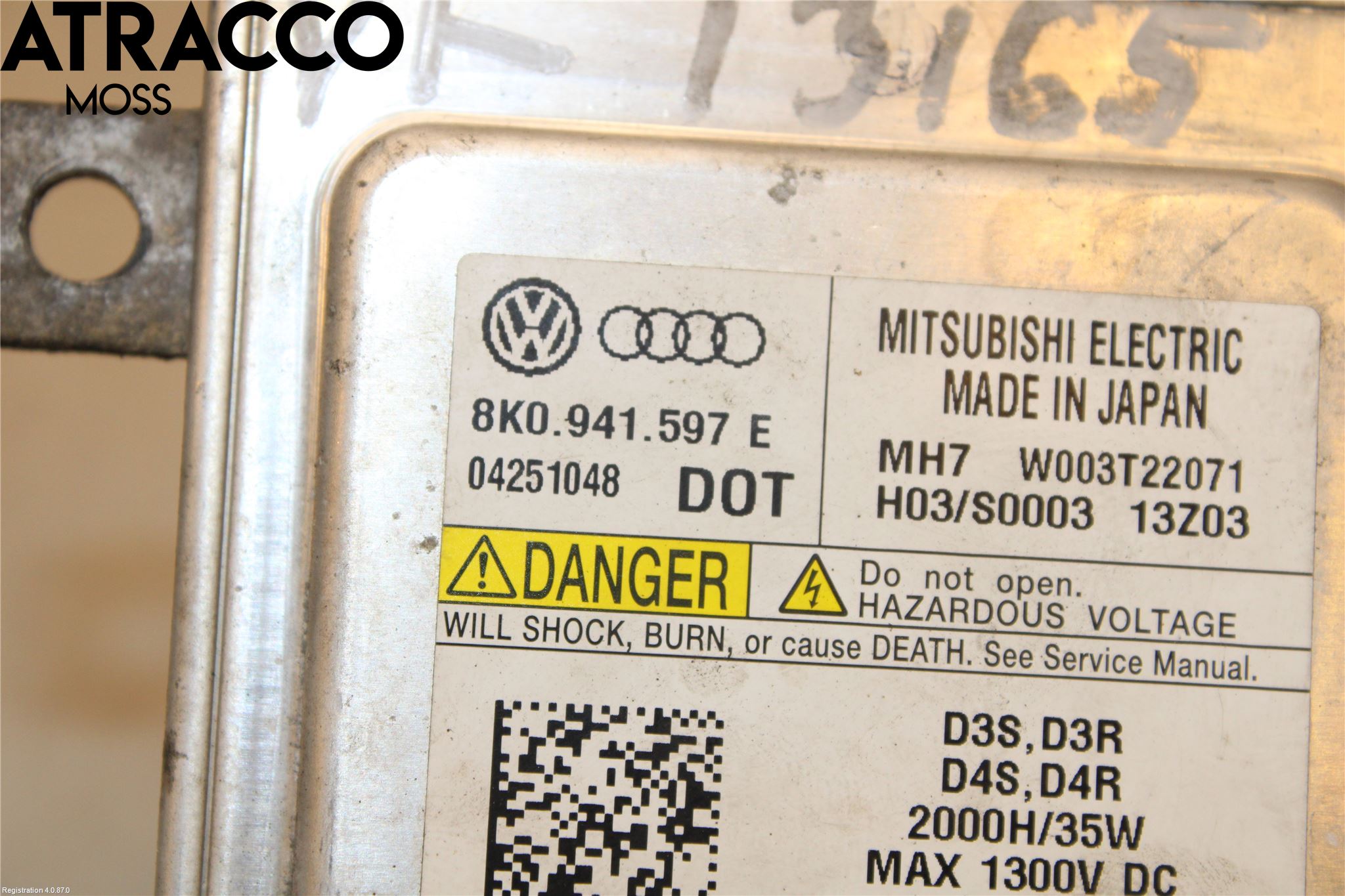 Volkswagen VW CADDY 11-15 Styreenhet Xenon