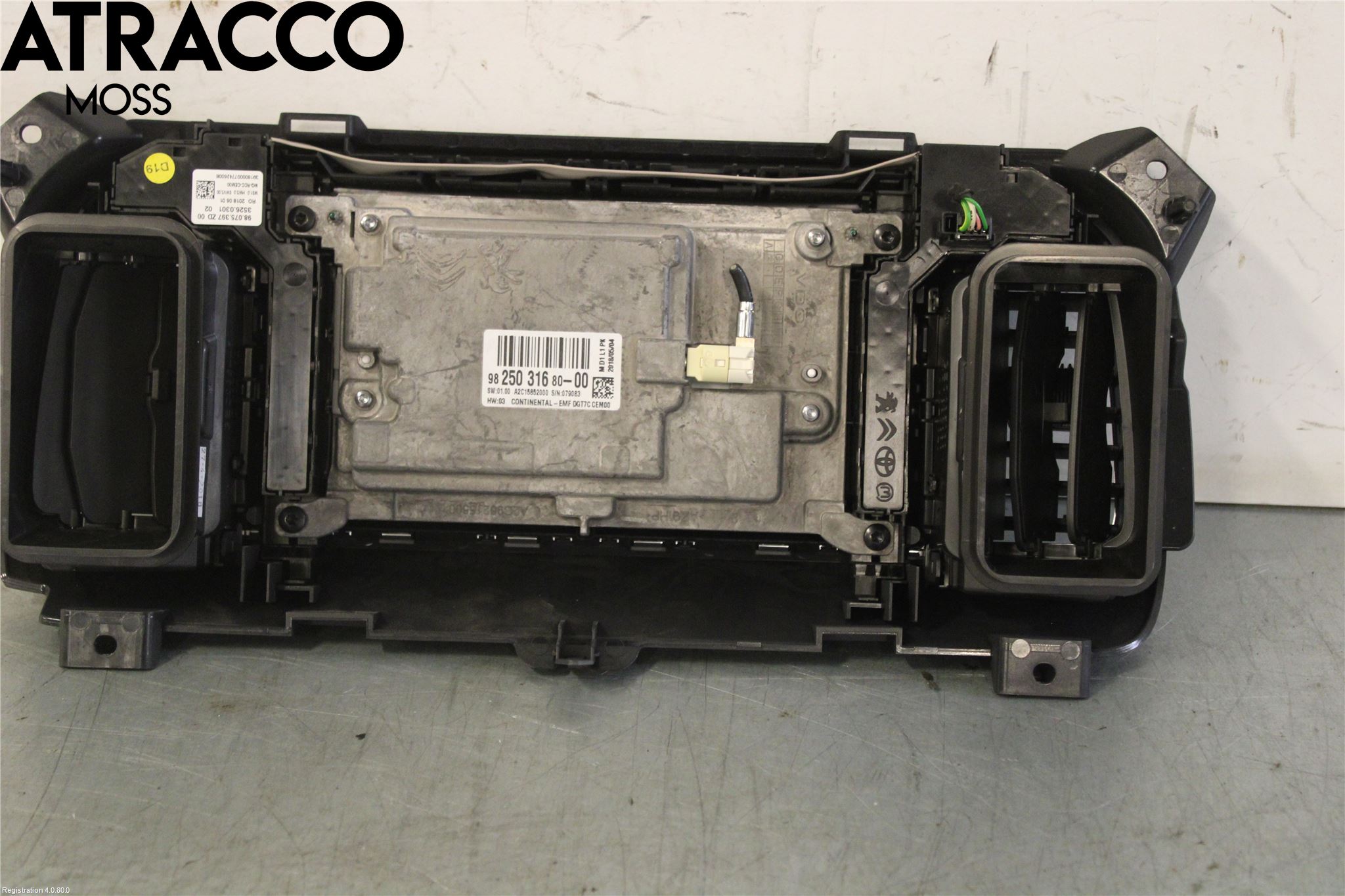 Toyota PROACE II 16- Multifunktionsdisplay