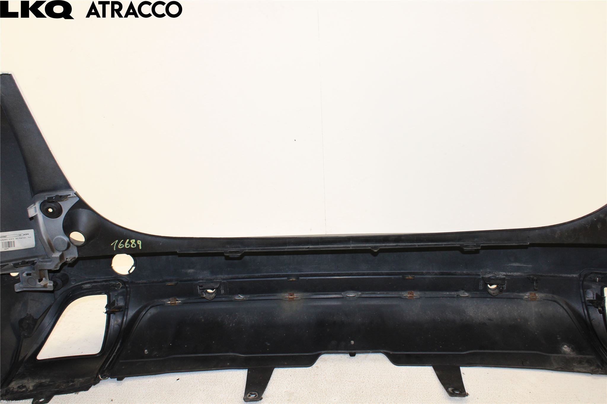 Peugeot 2008 13-20 Støtfanger Bak