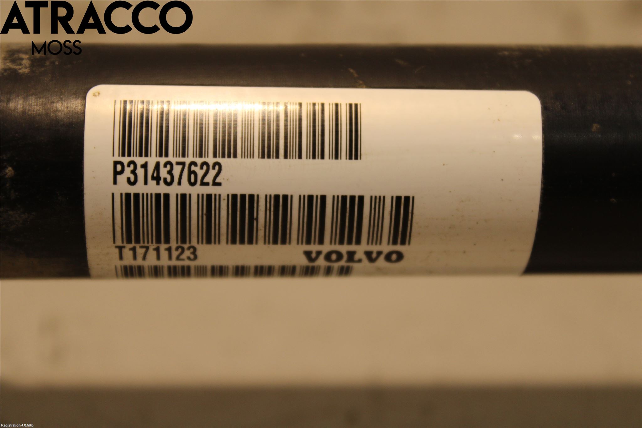 Volvo XC60 18- Drivaksel Foran Kompl Høyre