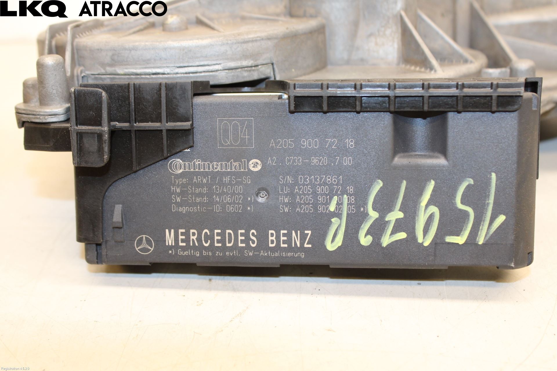 Mercedes-Benz MB GLC-KLASS (X253/C253) 15-22 Baklukeåpner Automatisk