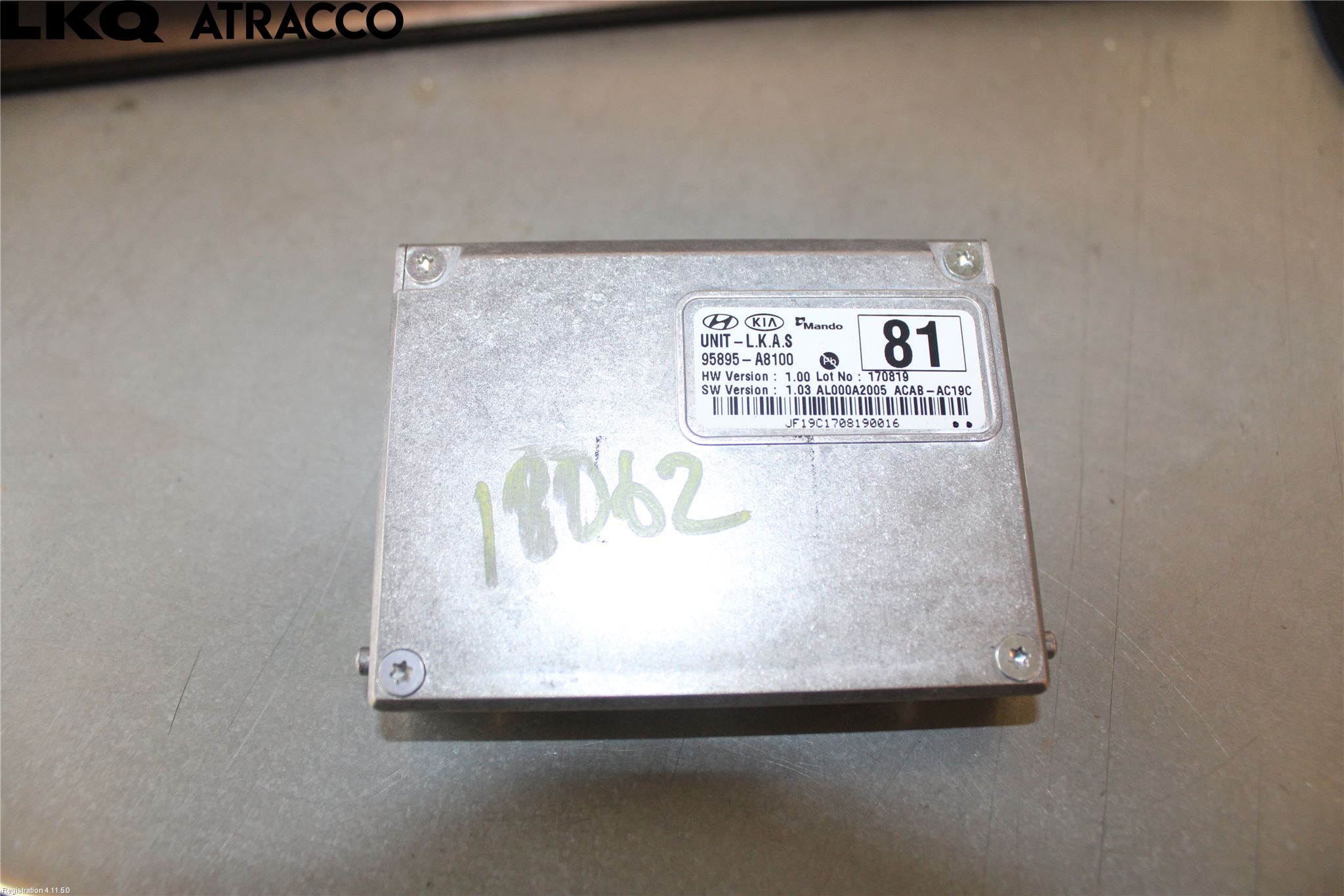 Kia OPTIMA 16-20 Parkeringshjelp Kamera