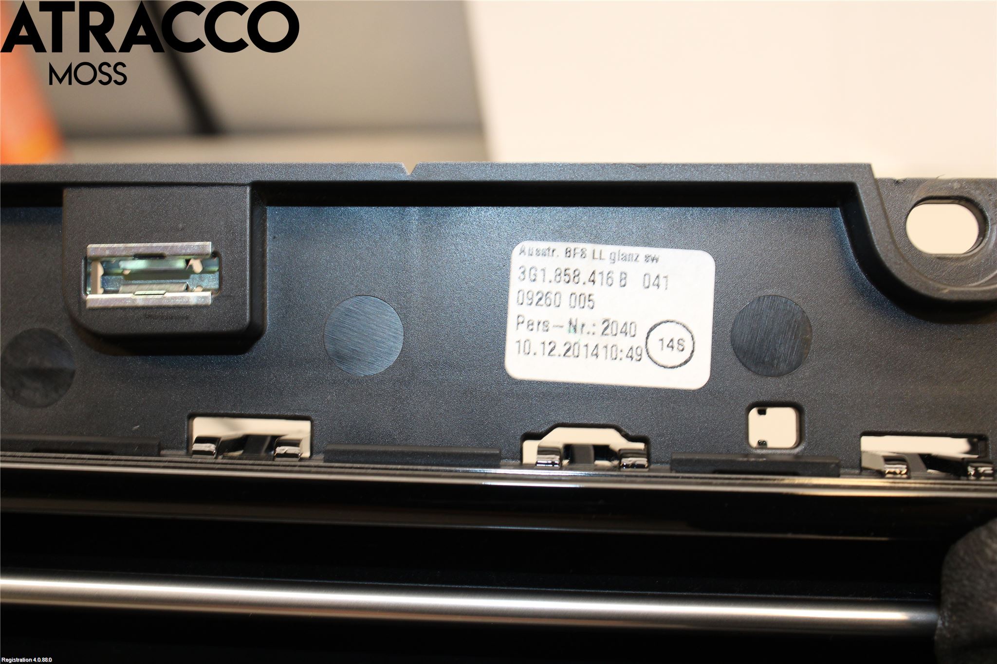 Volkswagen VW PASSAT 15-19 Dashbord Kanal - Dyse