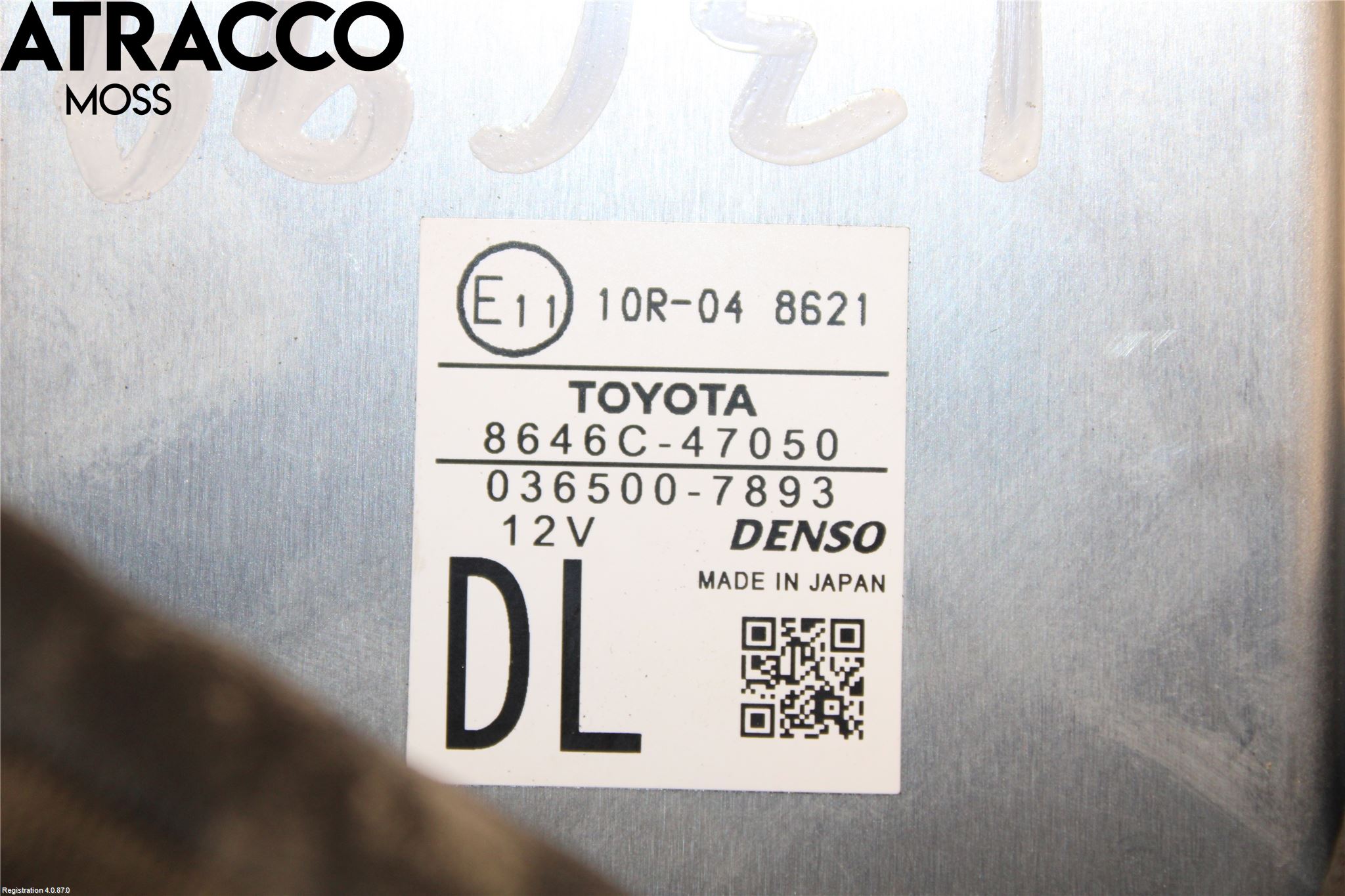 Toyota PRIUS+ ZVW40 12-20 Sensor Kollisjonsbeskyttelse