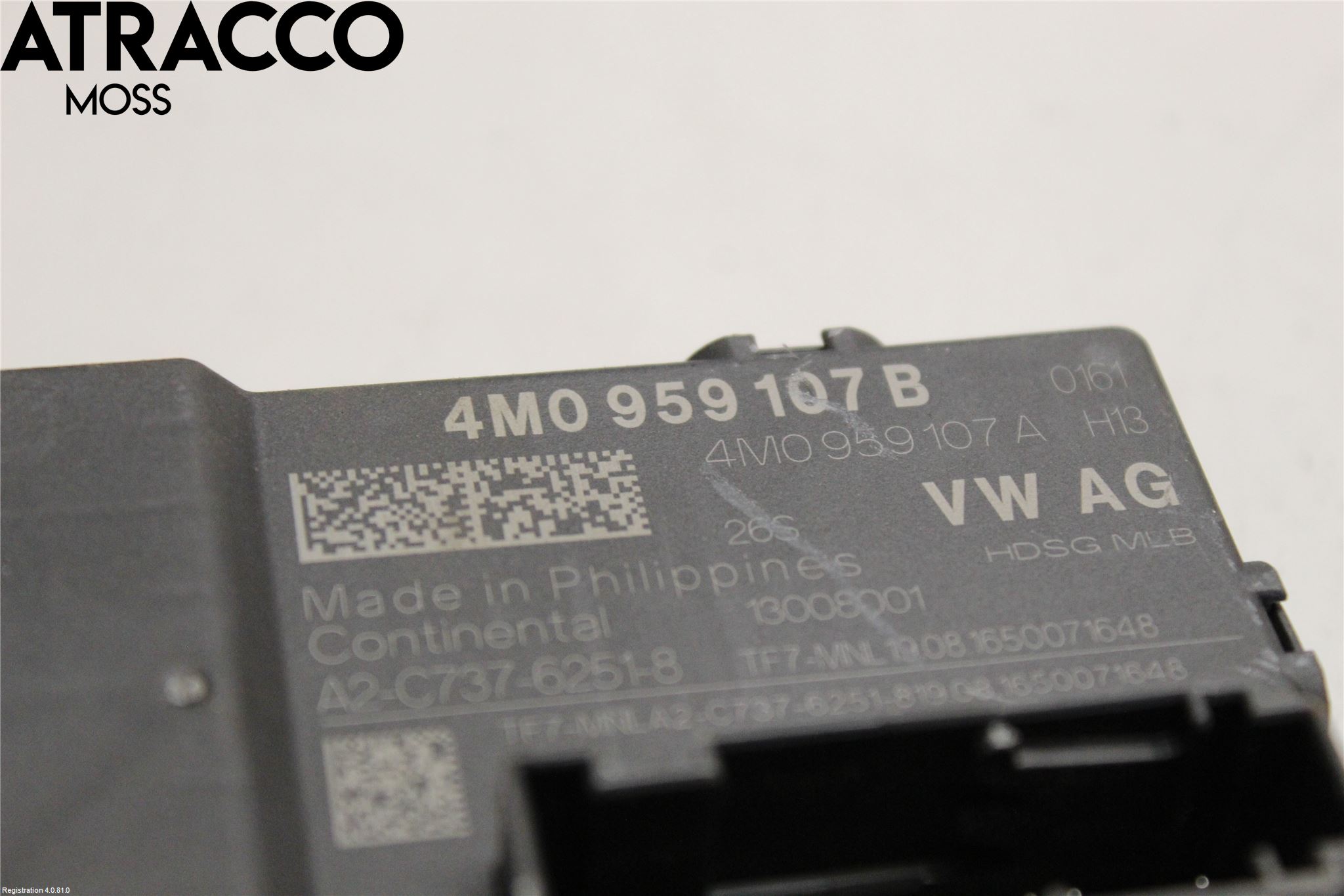 Audi A4/S4 B9 16-19 Styreenhet Bakluke