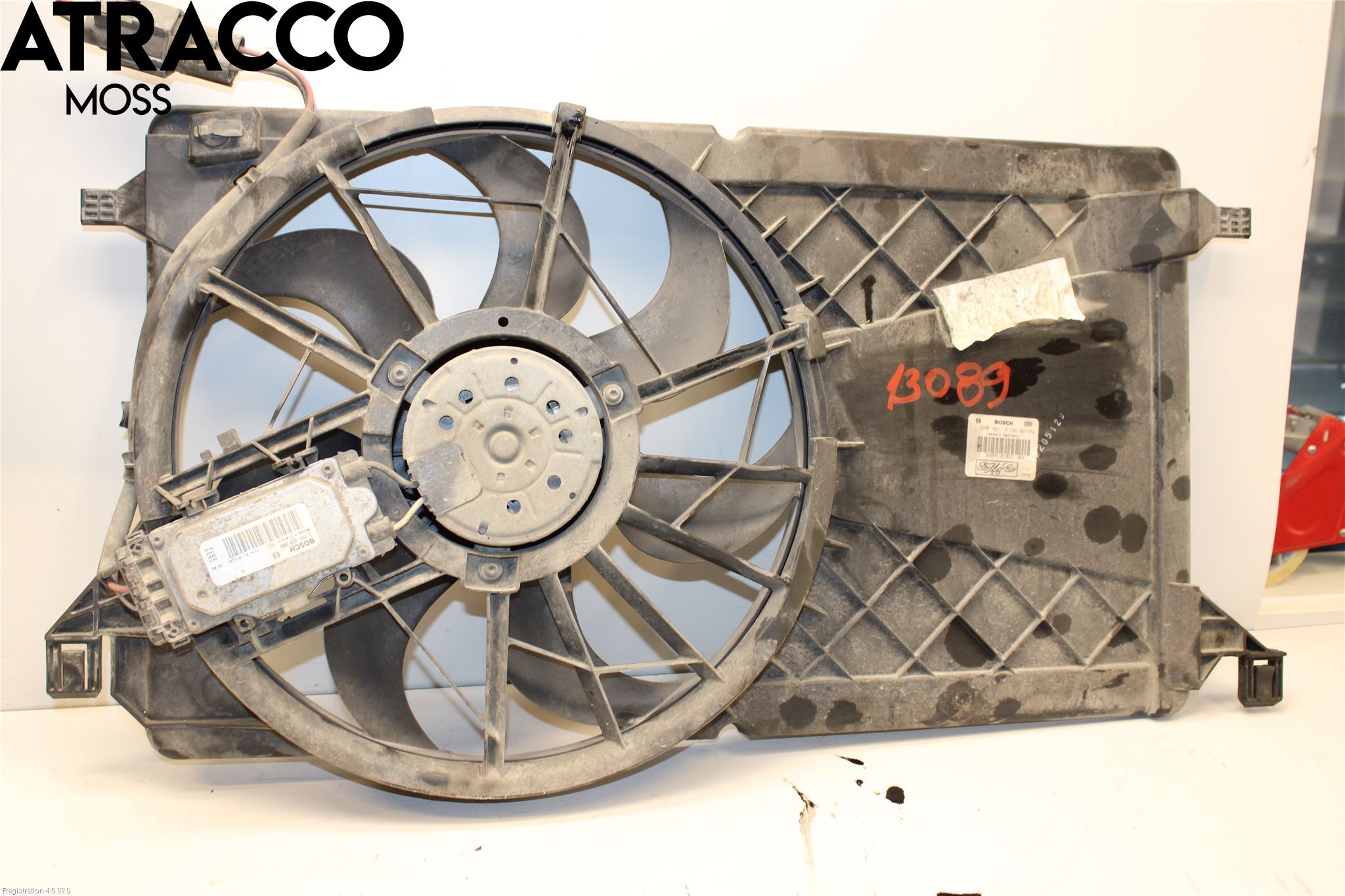 Ford FOCUS 08-11 Kjølevifte-Radiator Hus-Kåpe